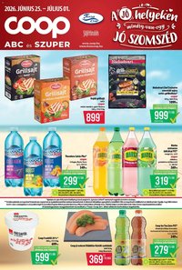 COOP újság 2026.06.25. COOP - Abc & Szuper / Tisza