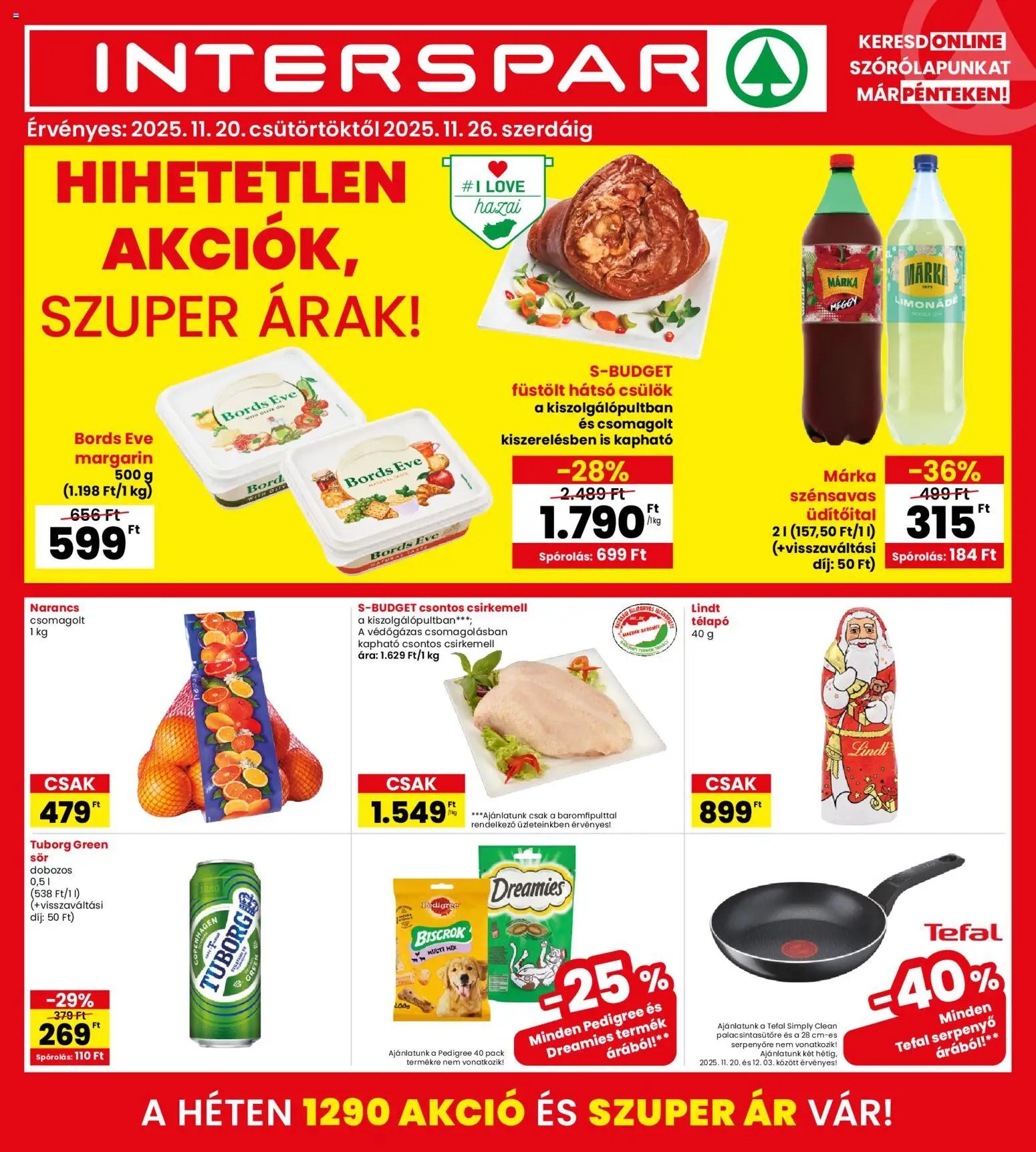 Interspar újság 2025.11.20. Black Friday (2025-11-20 - 2025-11-26)