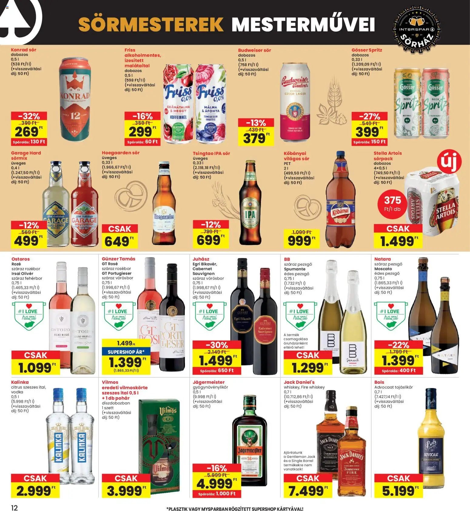 Interspar újság 2025.11.20. Black Friday (2025-11-20 - 2025-11-26)