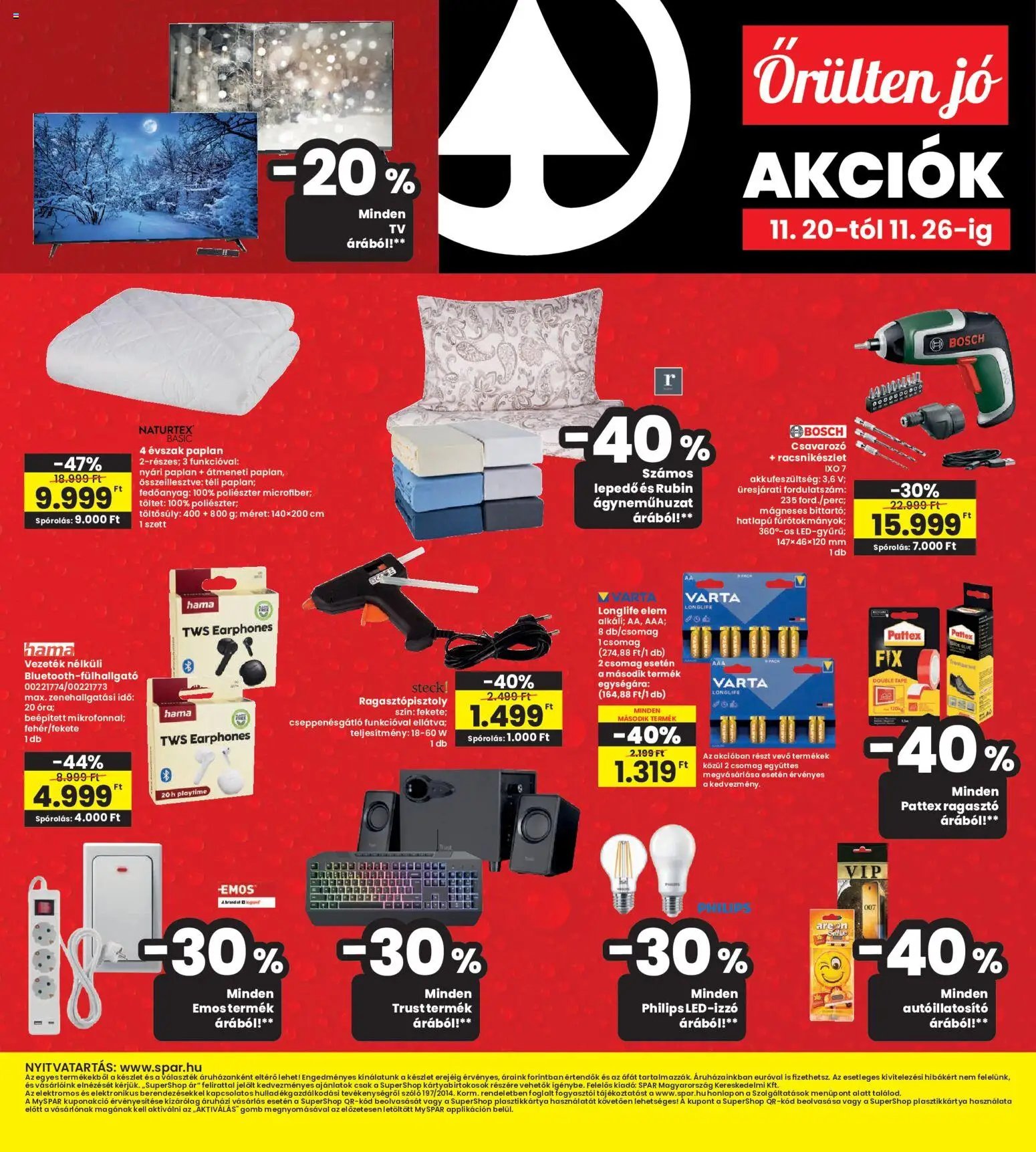 Interspar újság 2025.11.20. Black Friday (2025-11-20 - 2025-11-26)