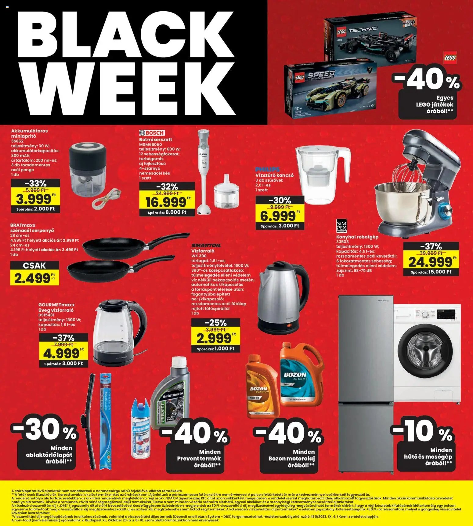 Interspar újság 2025.11.20. Black Friday (2025-11-20 - 2025-11-26)