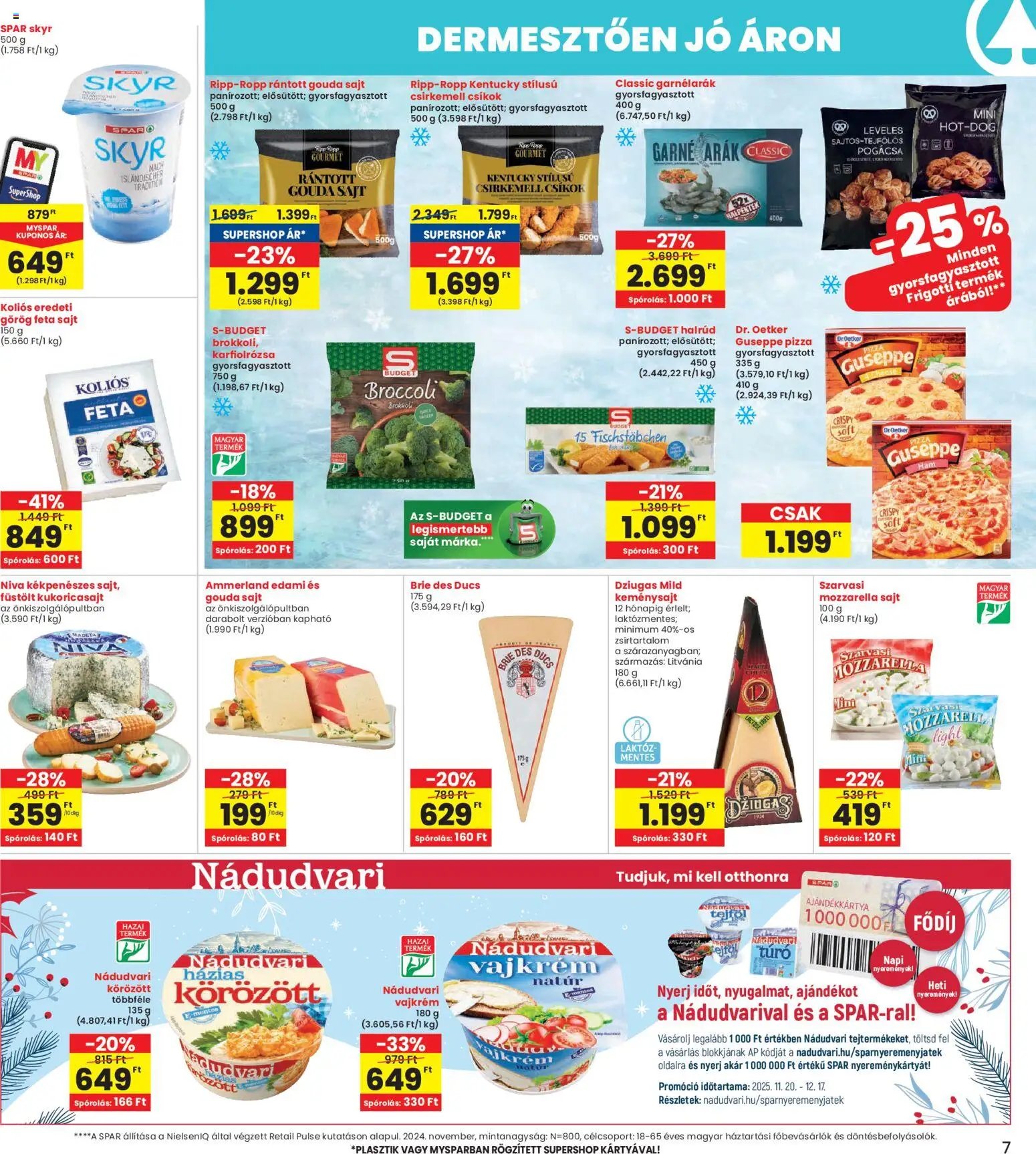 Interspar újság 2025.11.20. Black Friday (2025-11-20 - 2025-11-26)