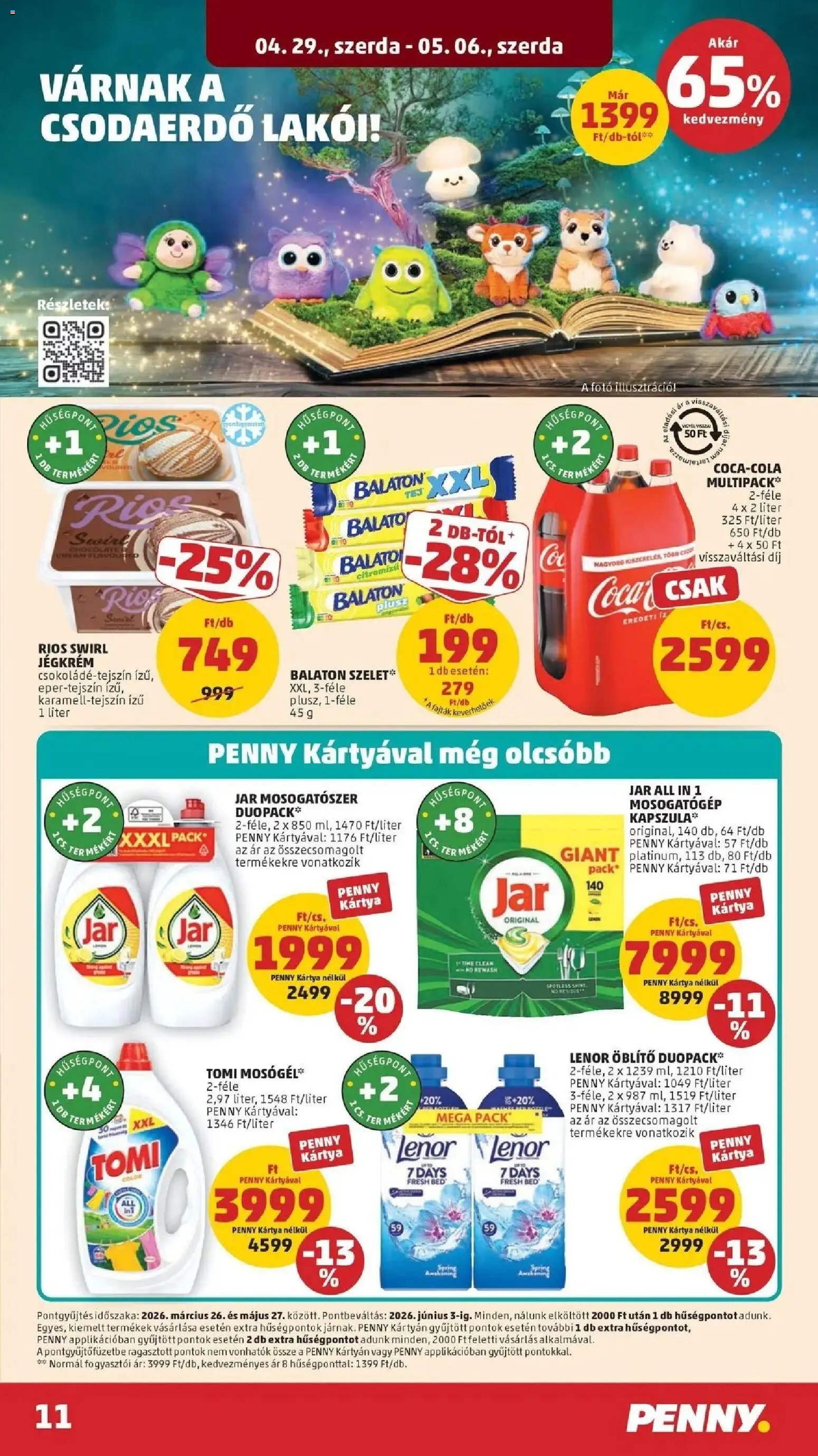 PENNY újság 2026.04.29. Penny aktuális akciós újság (2026-04-29 - 2026-05-06)