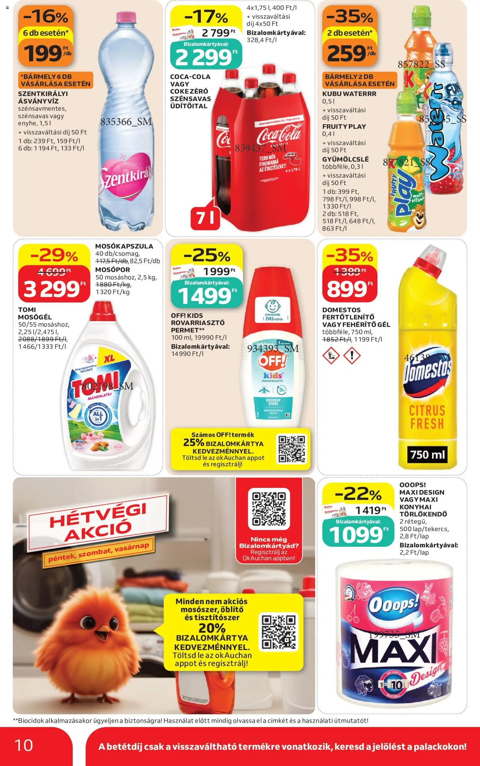 Auchan újság 2026.07.09. Auchan Szupermarket akciós újság