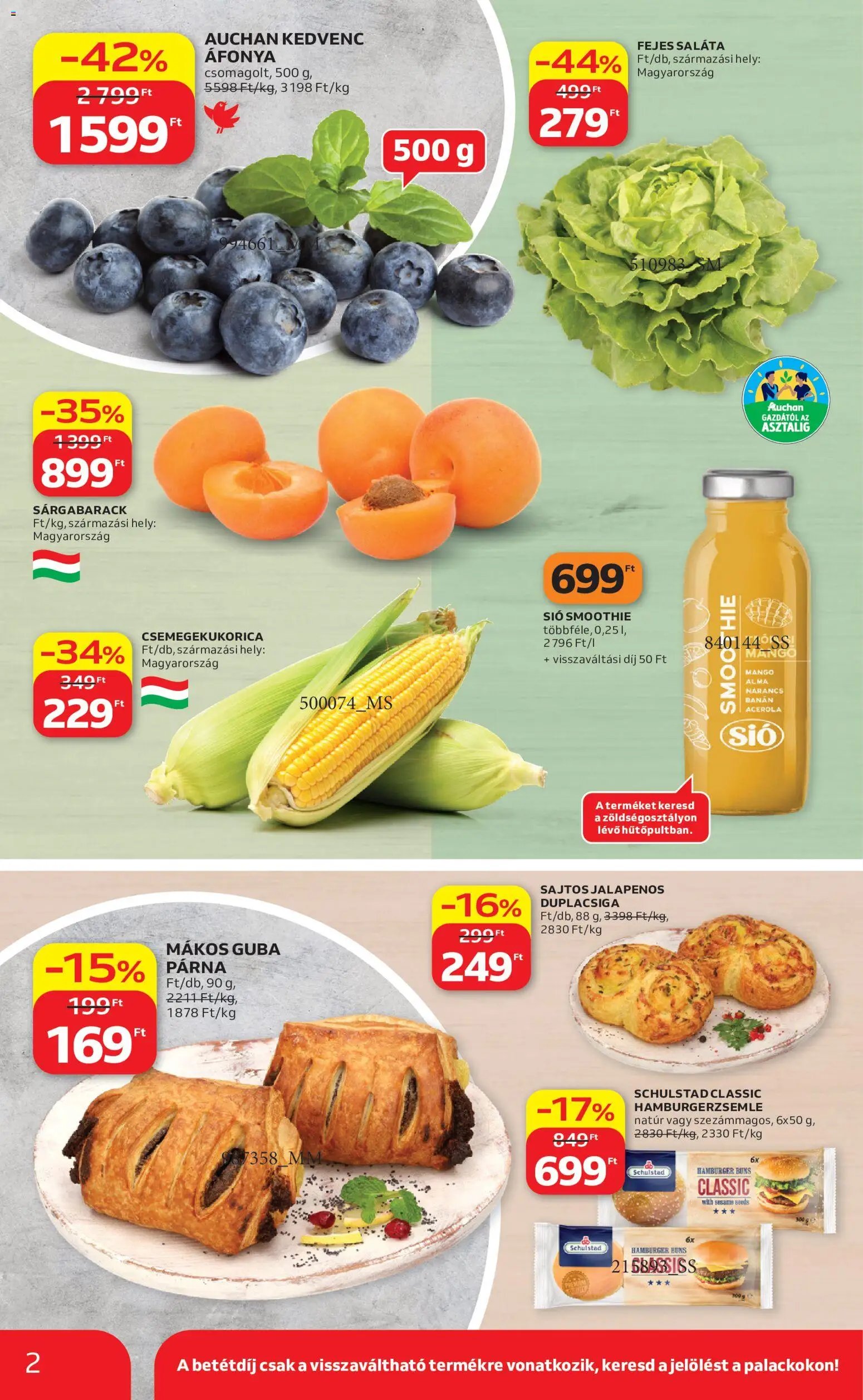 Auchan újság 2026.07.09. Auchan Szupermarket akciós újság