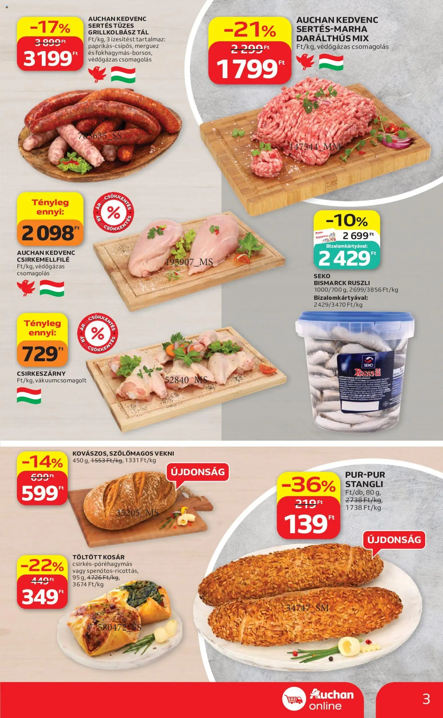 Auchan újság 2026.07.09. Auchan Szupermarket akciós újság