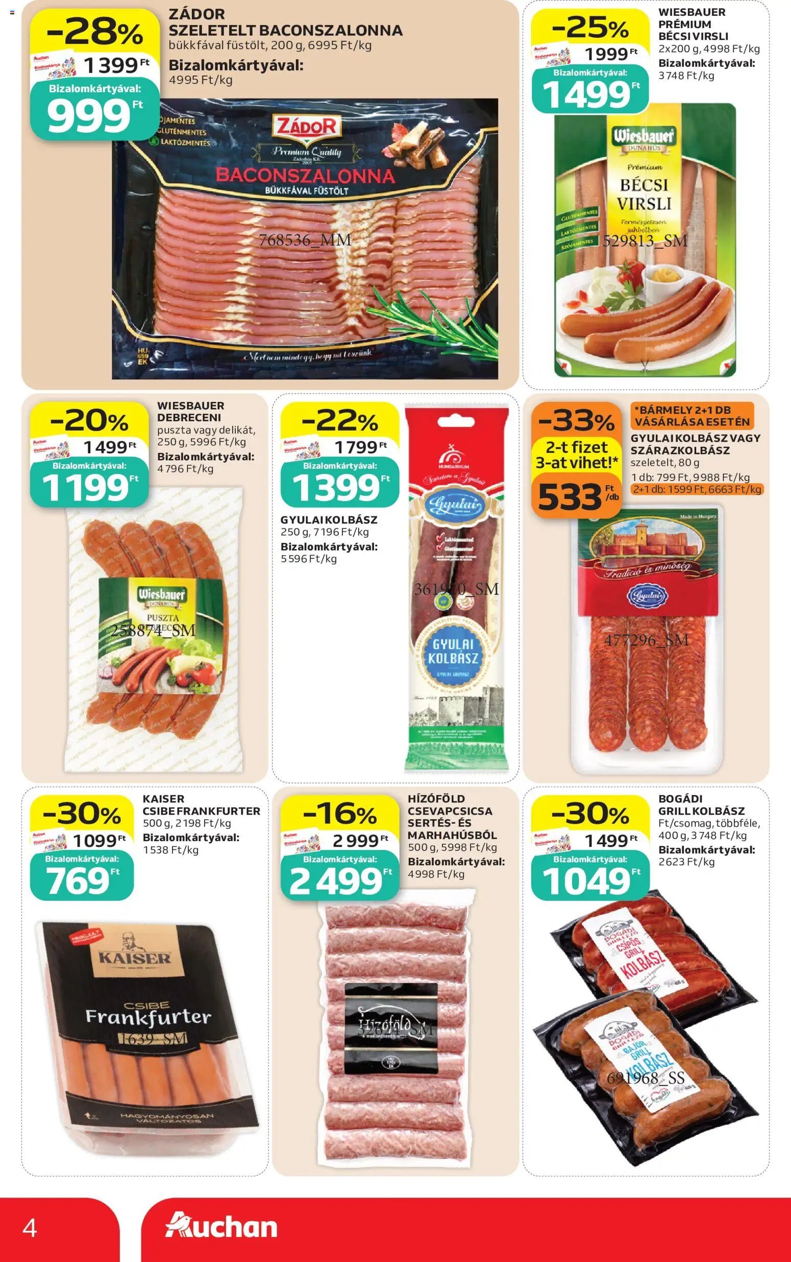 Auchan újság 2026.07.09. Auchan Szupermarket akciós újság