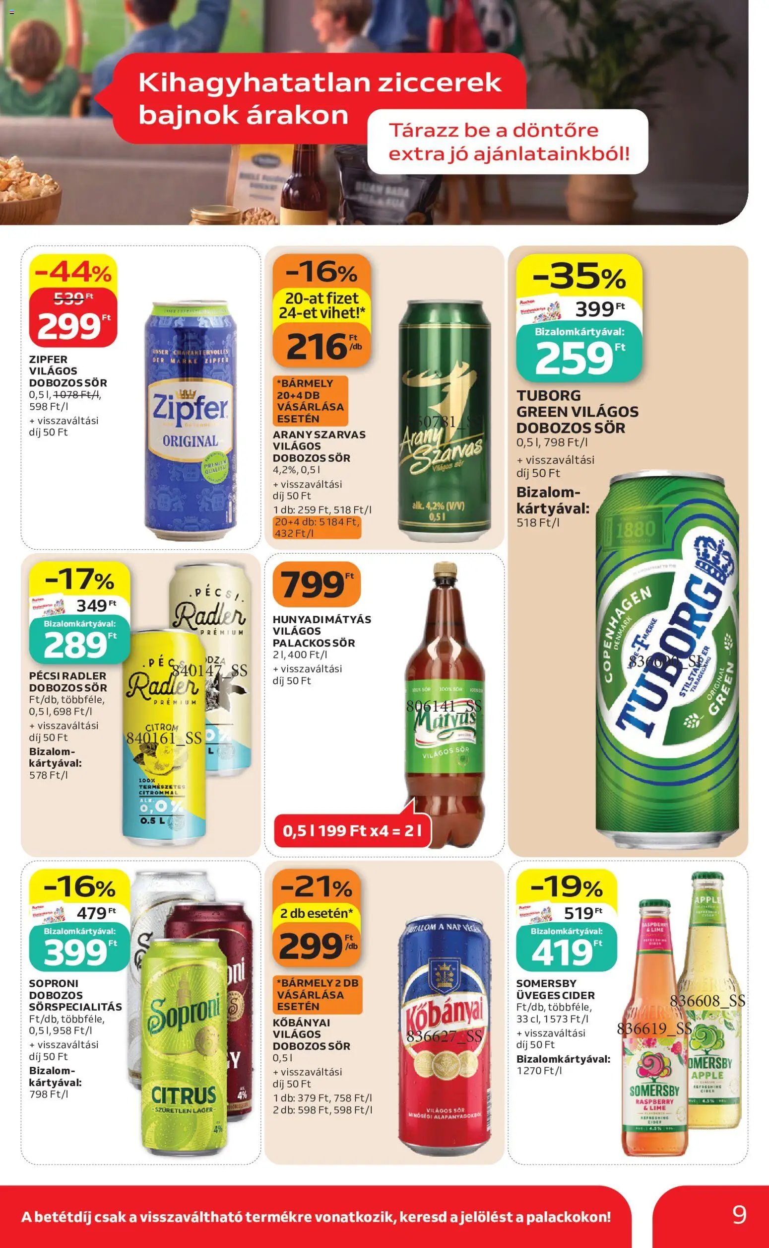 Auchan újság 2026.07.09. Auchan Szupermarket akciós újság
