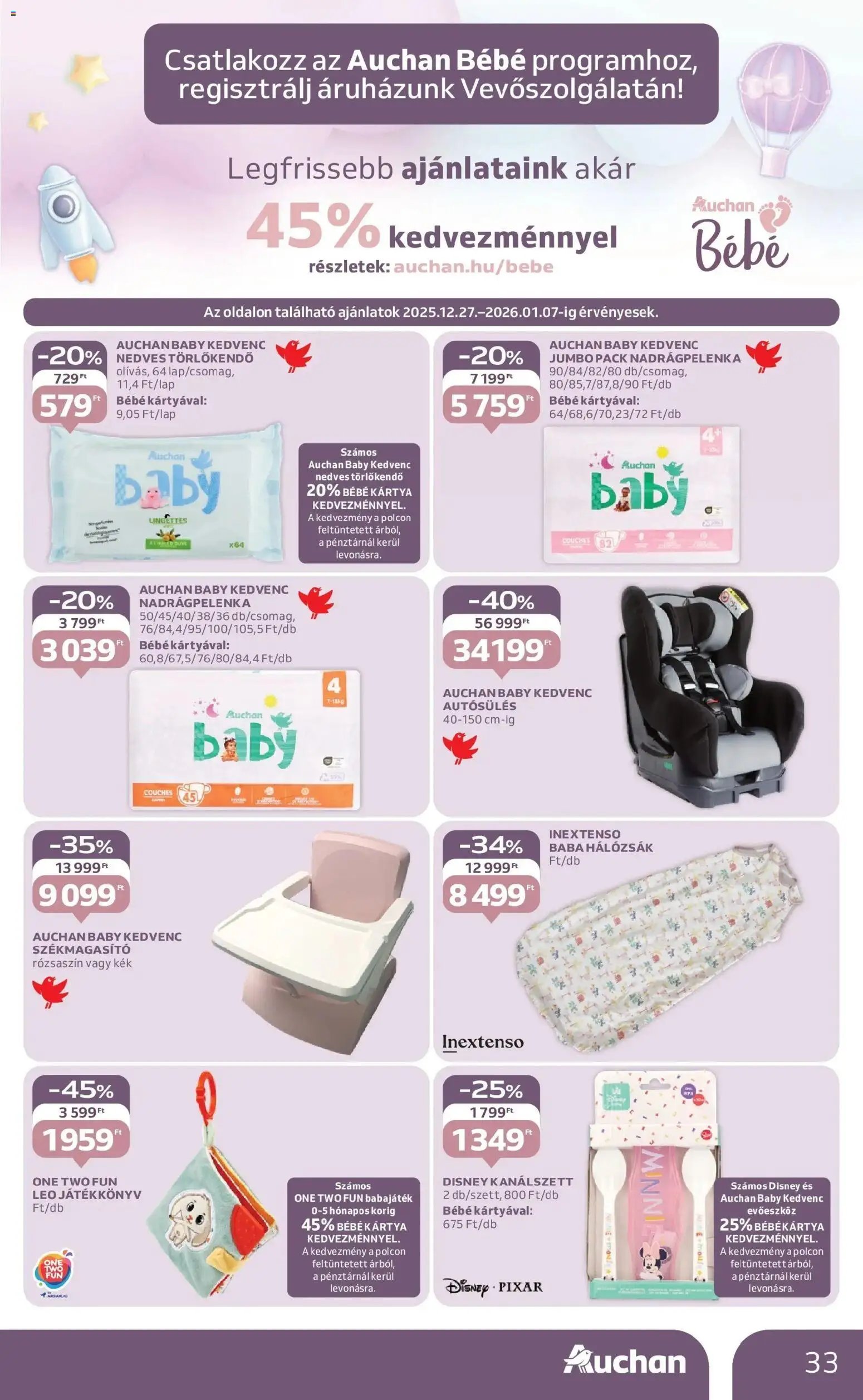 Auchan újság 2025.12.27. Székesfehérvár Akciós újság Auchan (2025-12-27 - 2025-12-31)