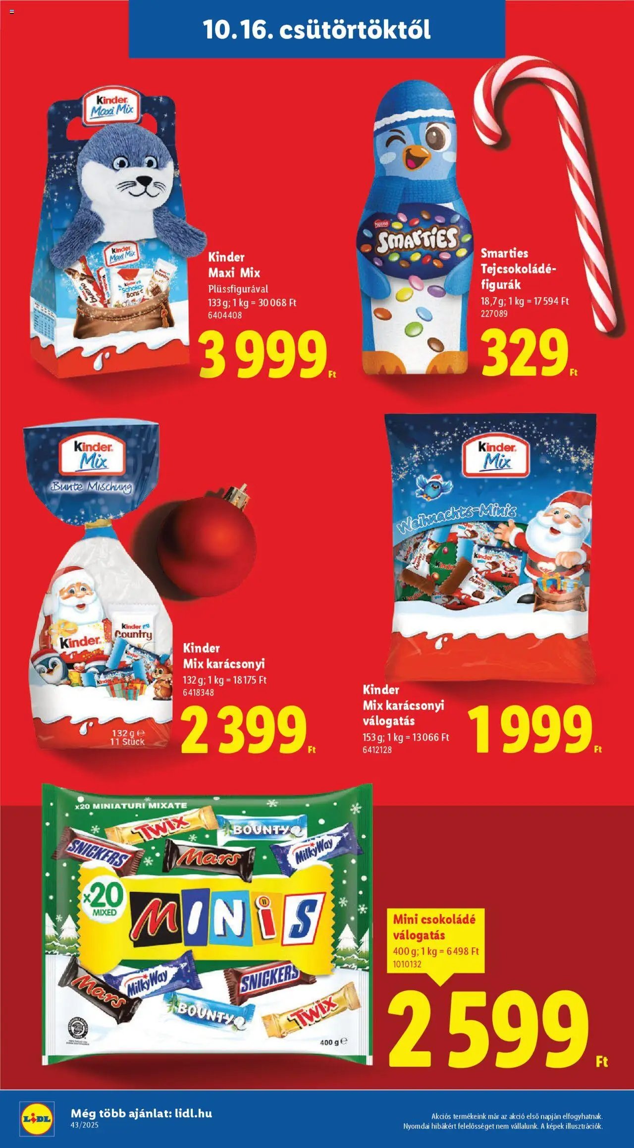 Lidl újság 2025.10.16. Favorina katalógus (2025-10-16 - 2025-12-14)