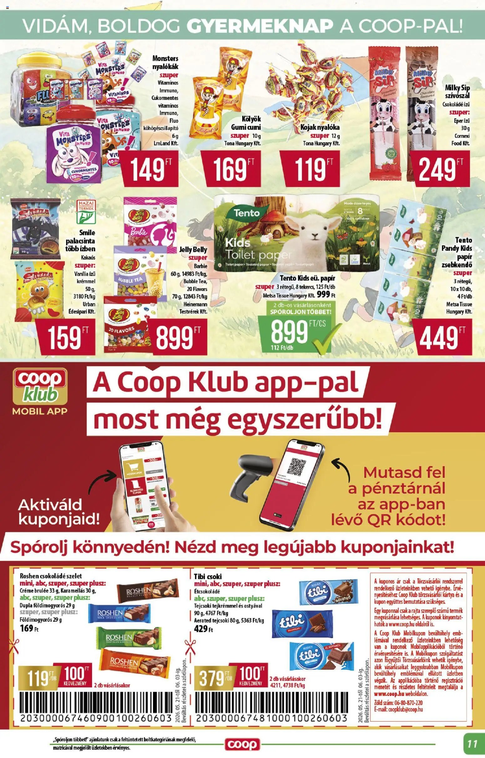 COOP újság 2026.05.28. COOP - Abc & szuper / Alföld Pro-Coop Zrt. (2026-05-28 - 2026-06-03)