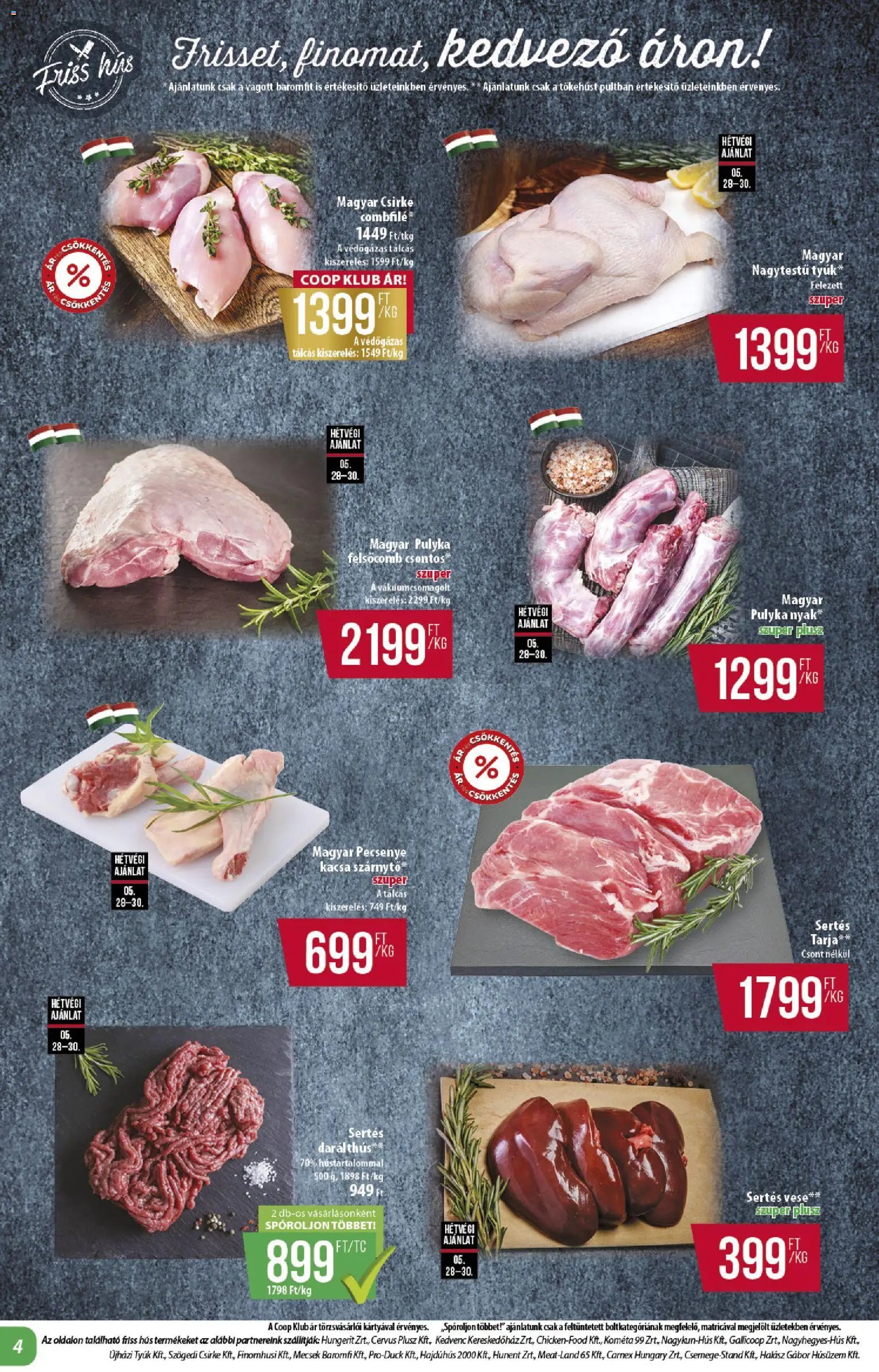 COOP újság 2026.05.28. COOP - Abc & szuper / Alföld Pro-Coop Zrt. (2026-05-28 - 2026-06-03)