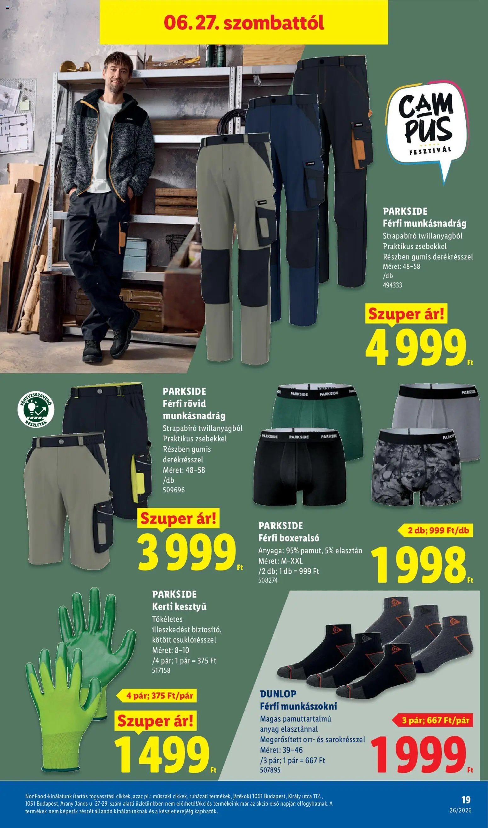 Lidl újság 2026.06.25. Lidl Nonfood kínálatunk