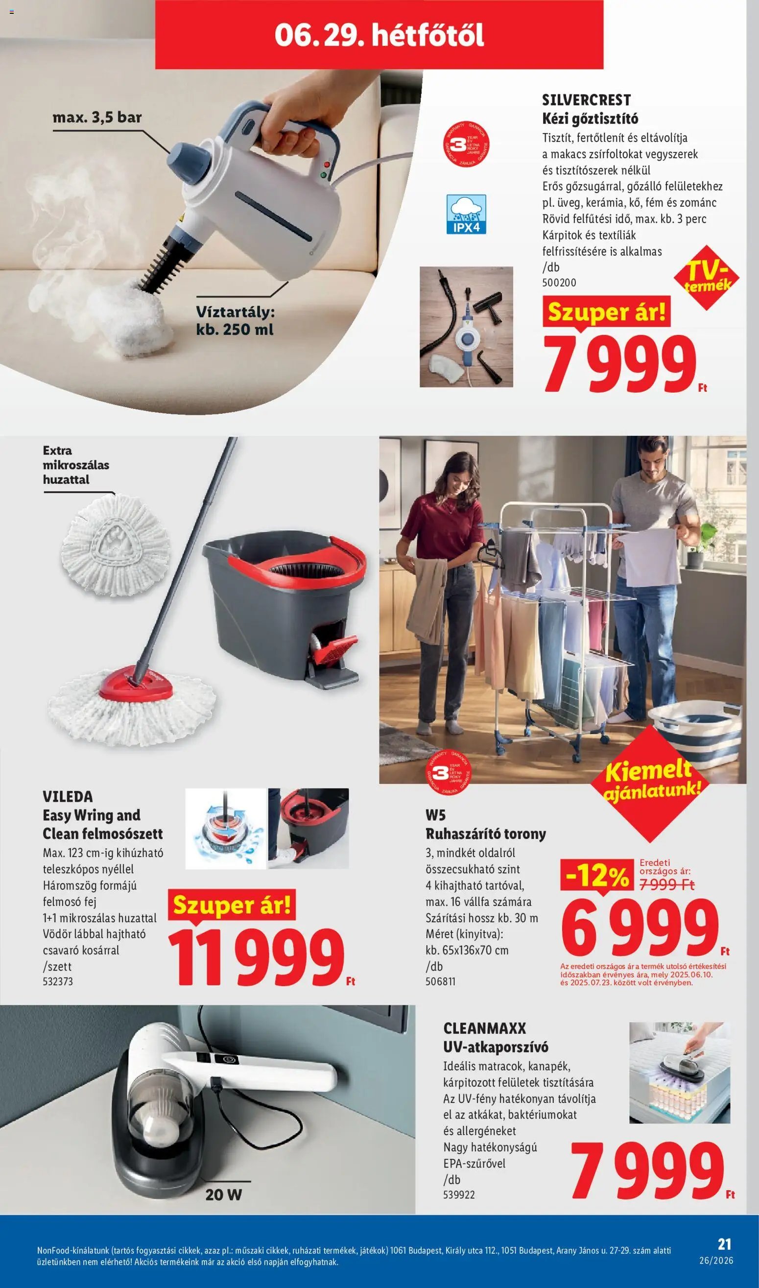 Lidl újság 2026.06.25. Lidl Nonfood kínálatunk