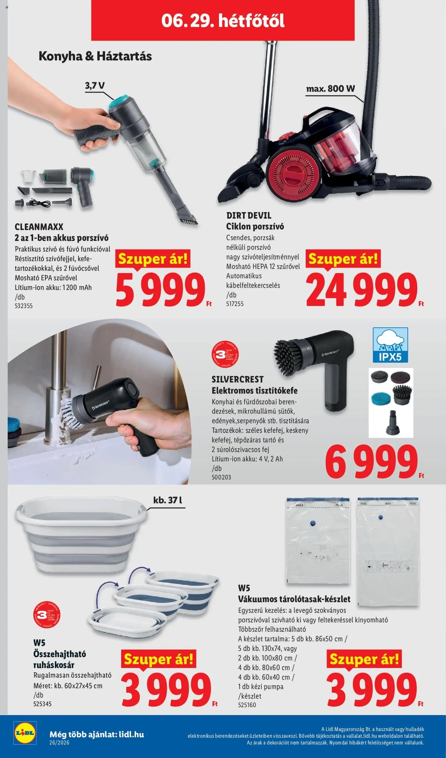 Lidl újság 2026.06.25. Lidl Nonfood kínálatunk