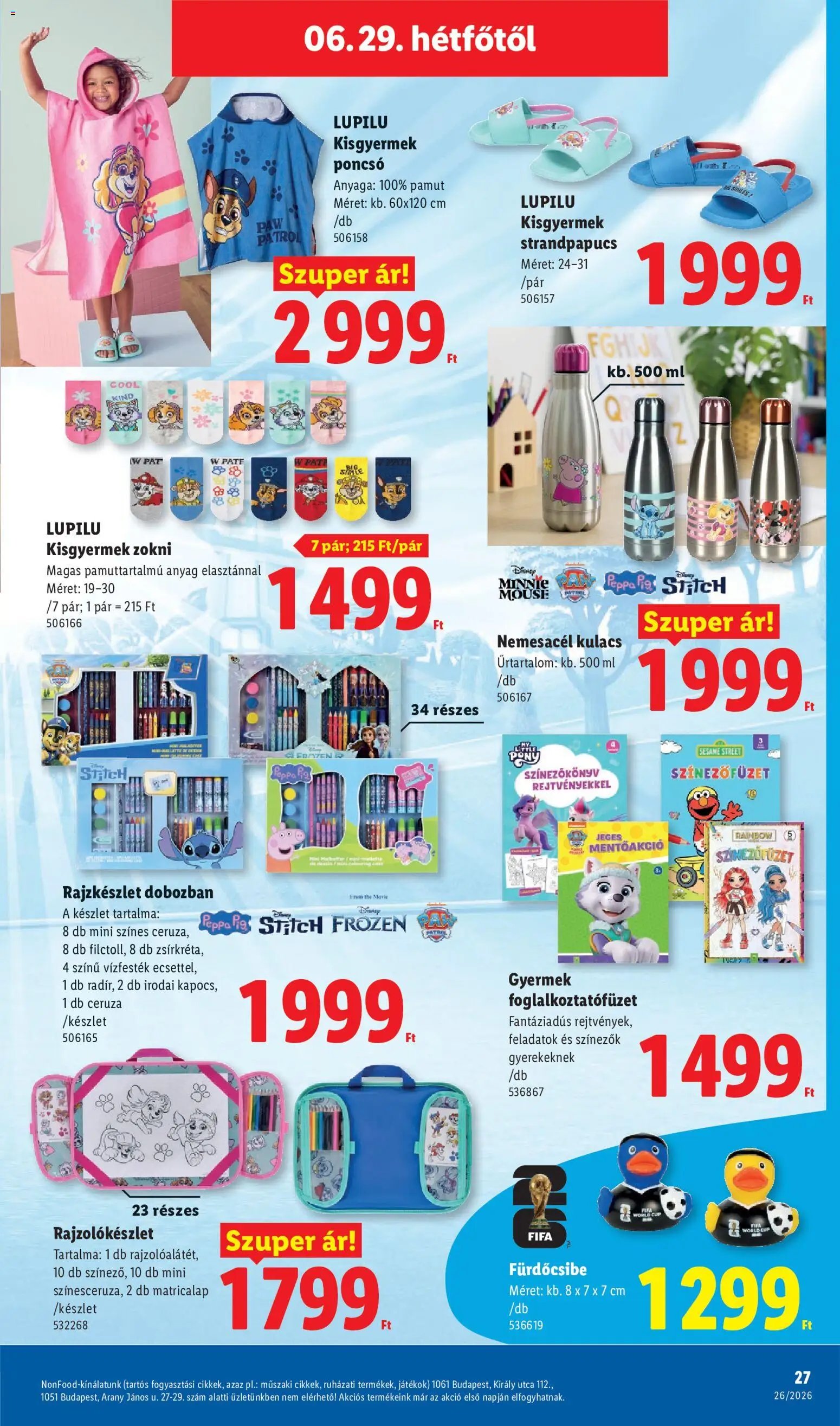 Lidl újság 2026.06.25. Lidl Nonfood kínálatunk