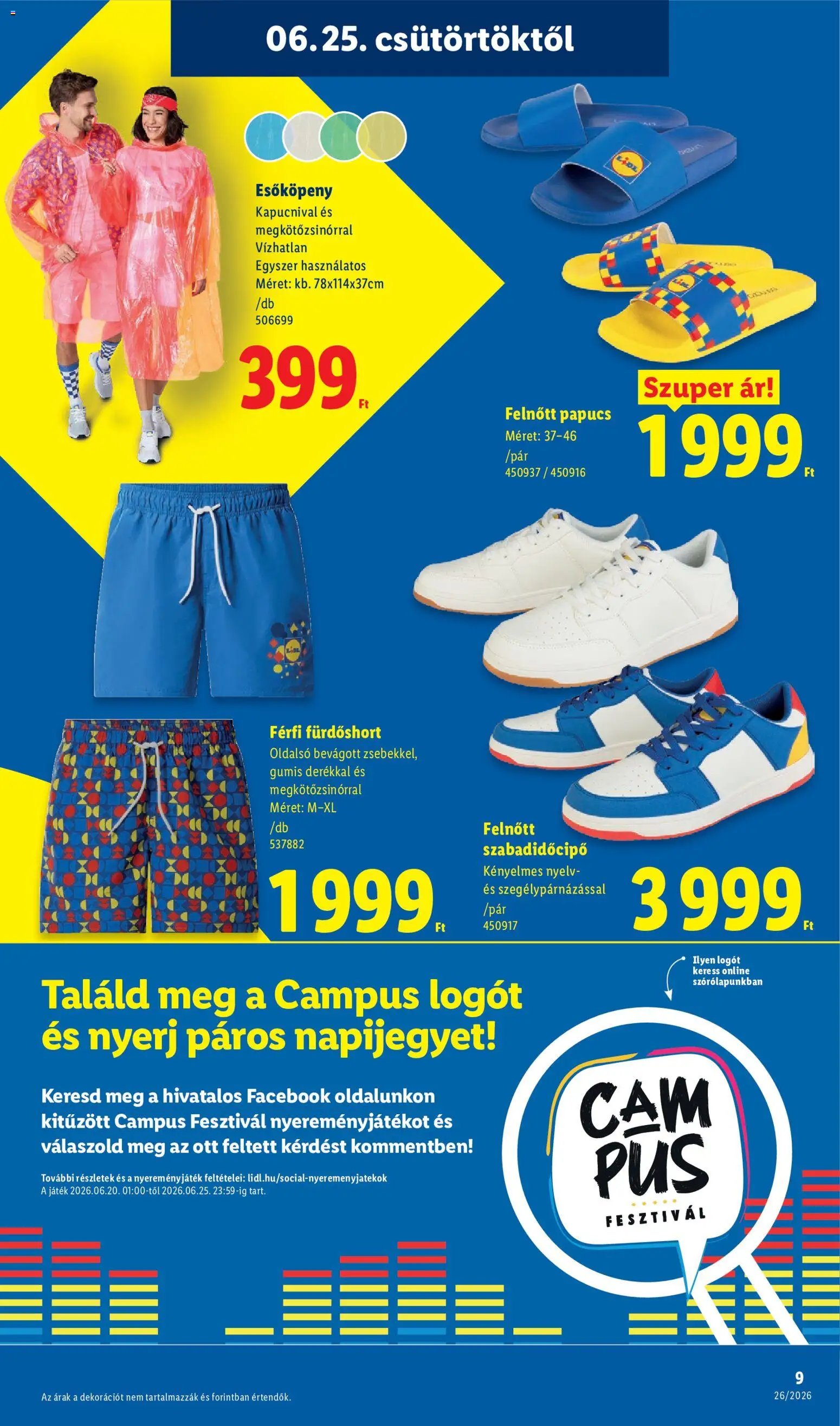 Lidl újság 2026.06.25. Lidl Nonfood kínálatunk