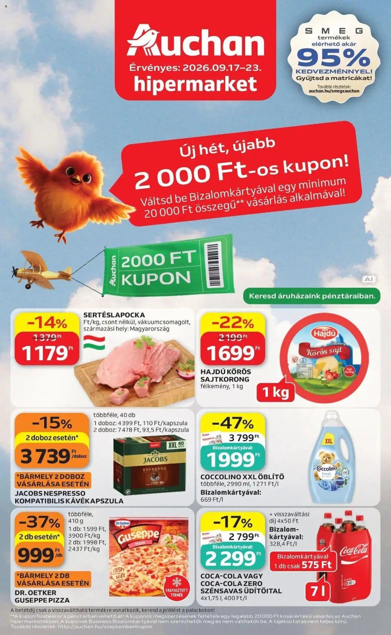 Auchan újság 2026.09.17. Auchan akciós újság Szolnok