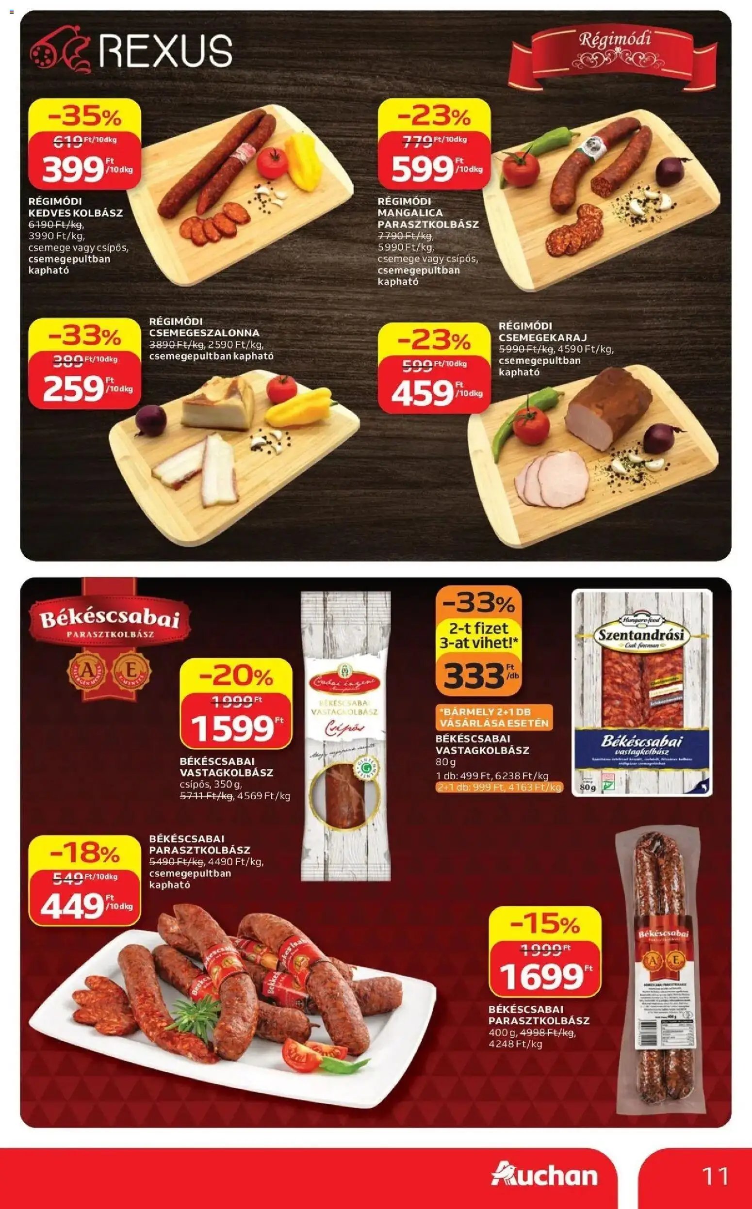 Auchan újság 2026.09.17. Auchan akciós újság Szolnok