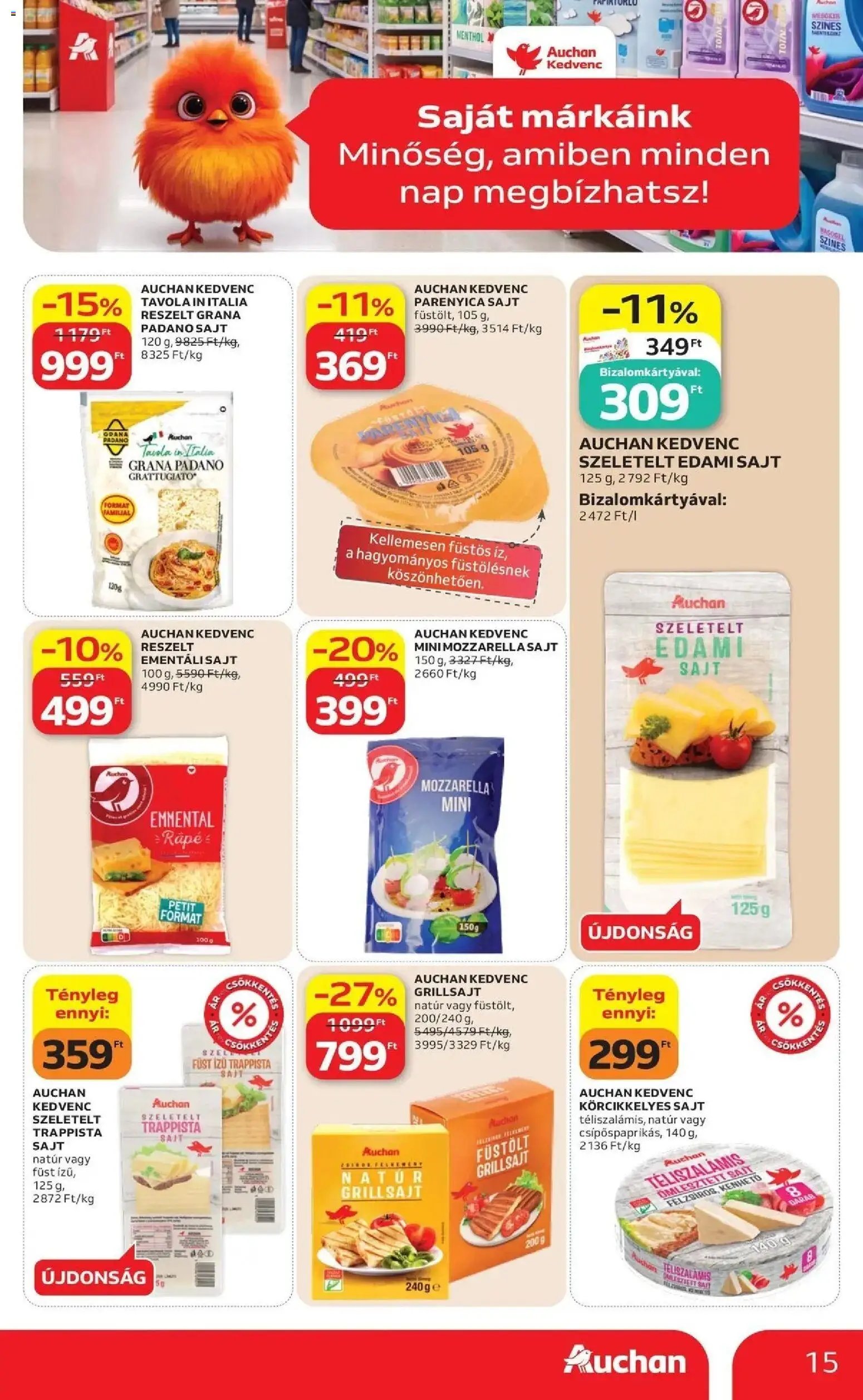 Auchan újság 2026.09.17. Auchan akciós újság Szolnok