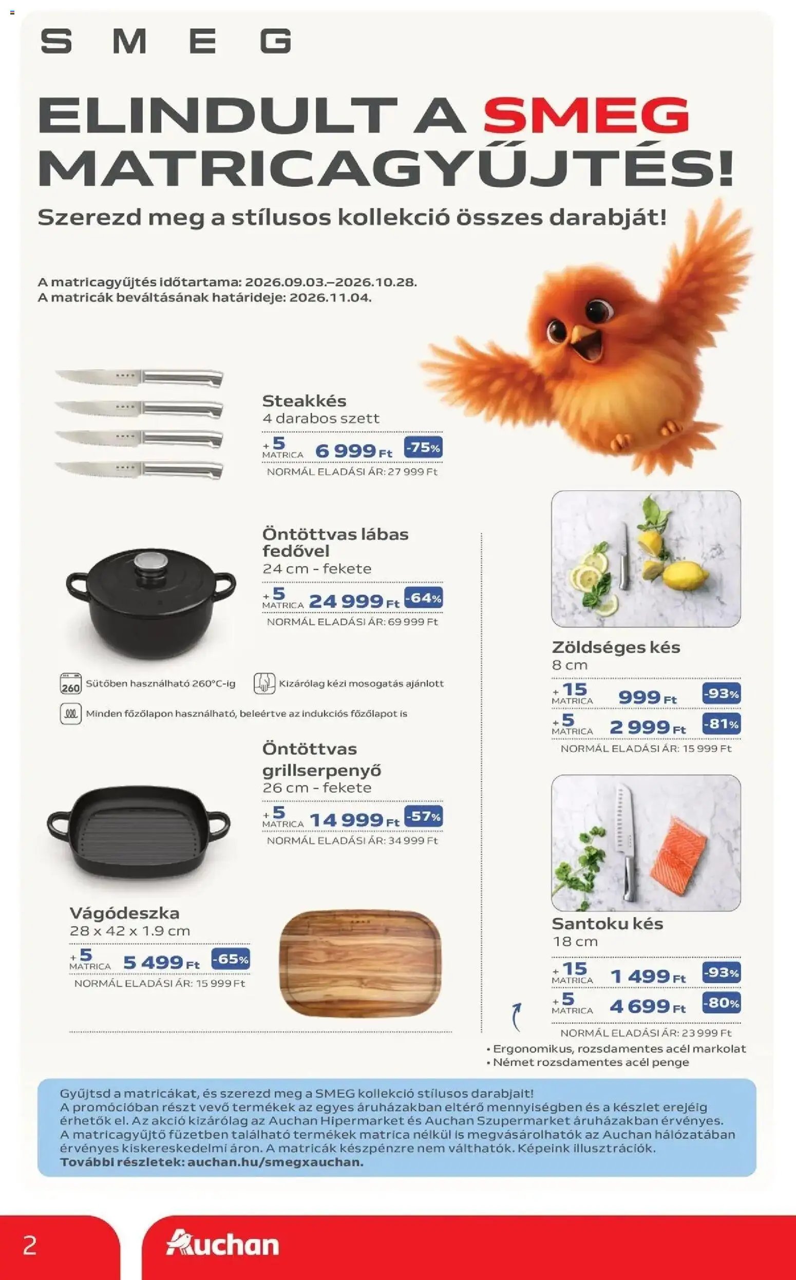 Auchan újság 2026.09.17. Auchan akciós újság Szolnok