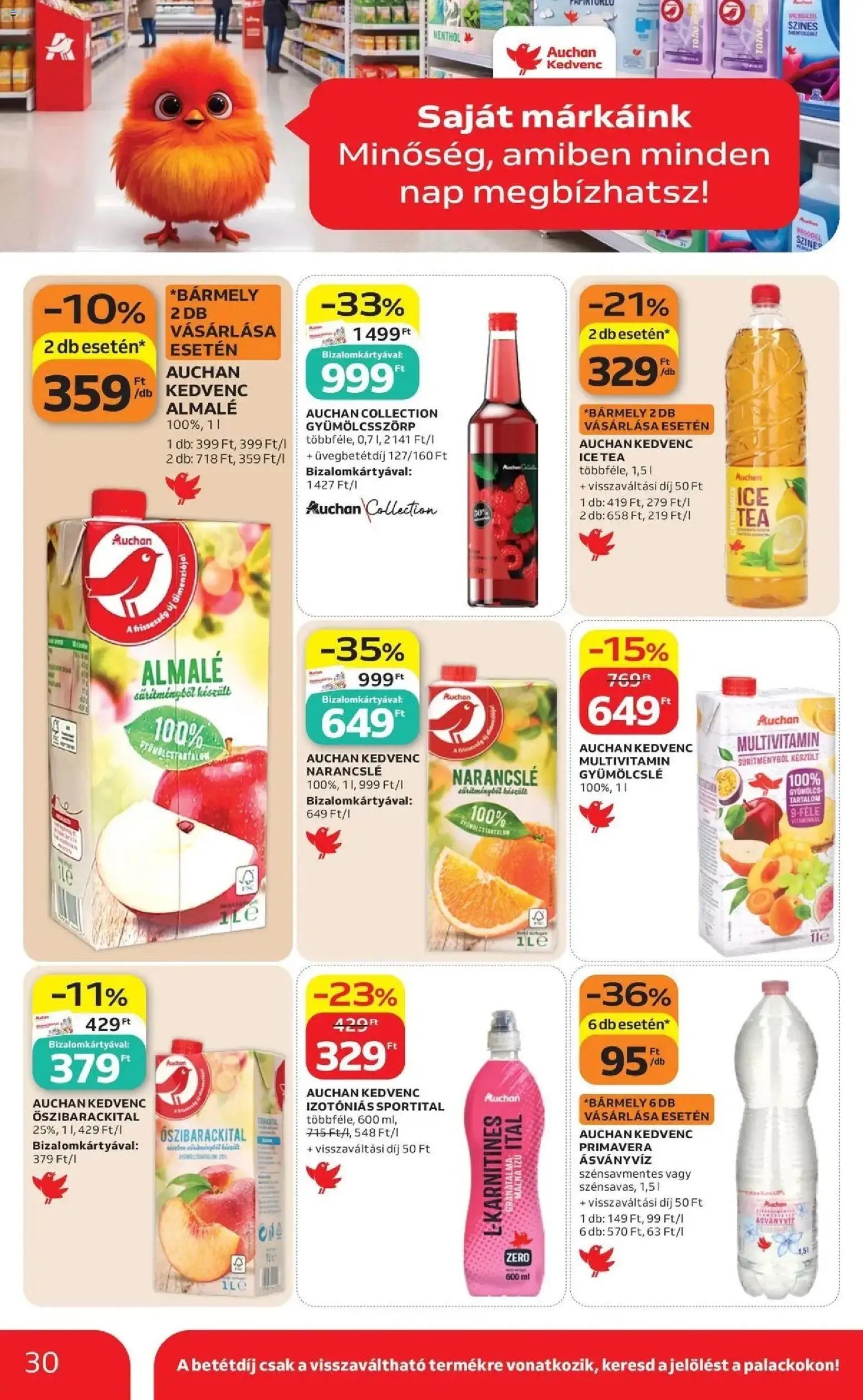 Auchan újság 2026.09.17. Auchan akciós újság Szolnok