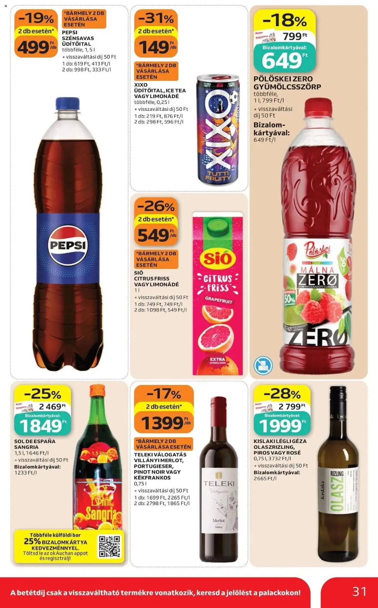 Auchan újság 2026.09.17. Auchan akciós újság Szolnok
