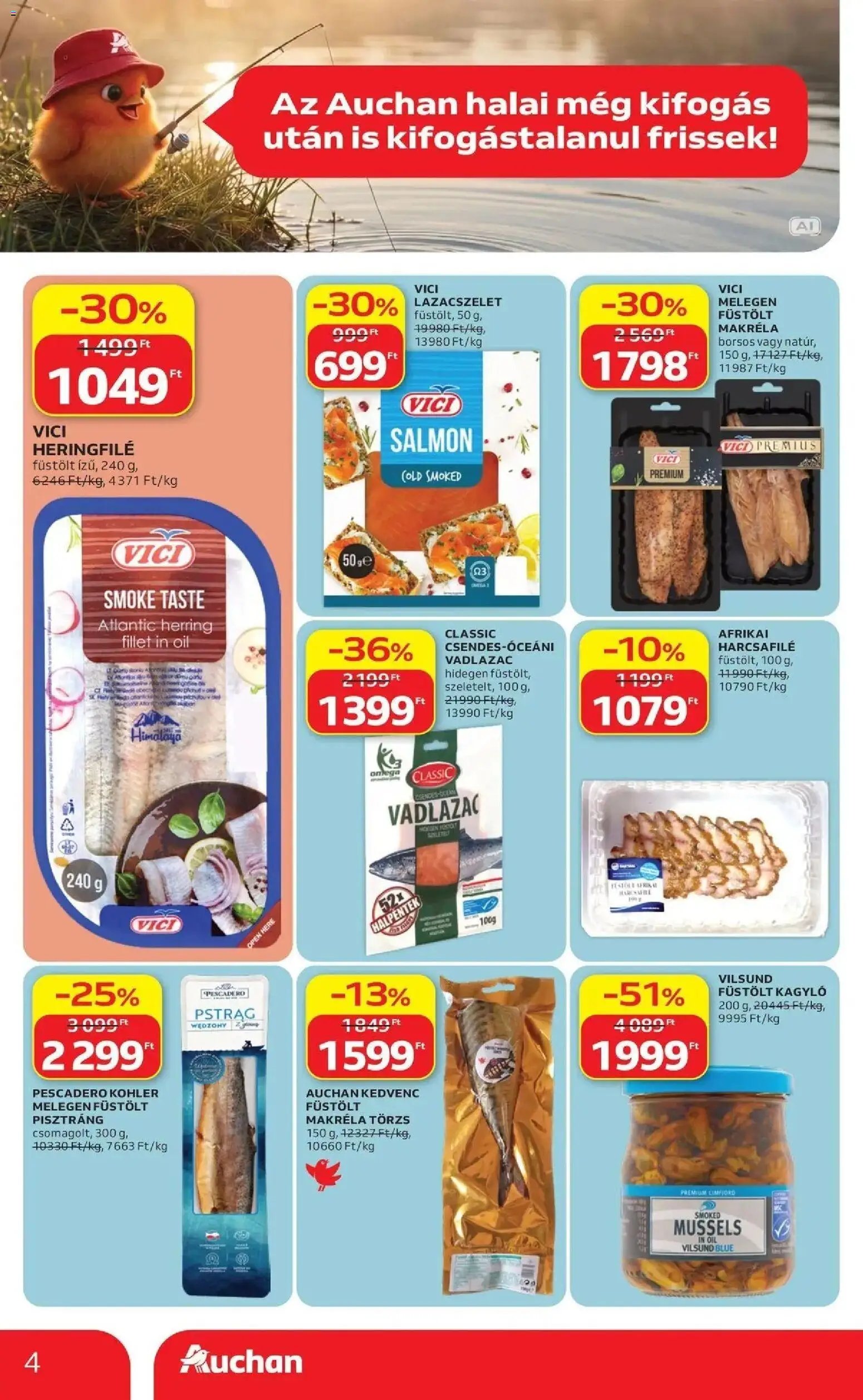 Auchan újság 2026.09.17. Auchan akciós újság Szolnok