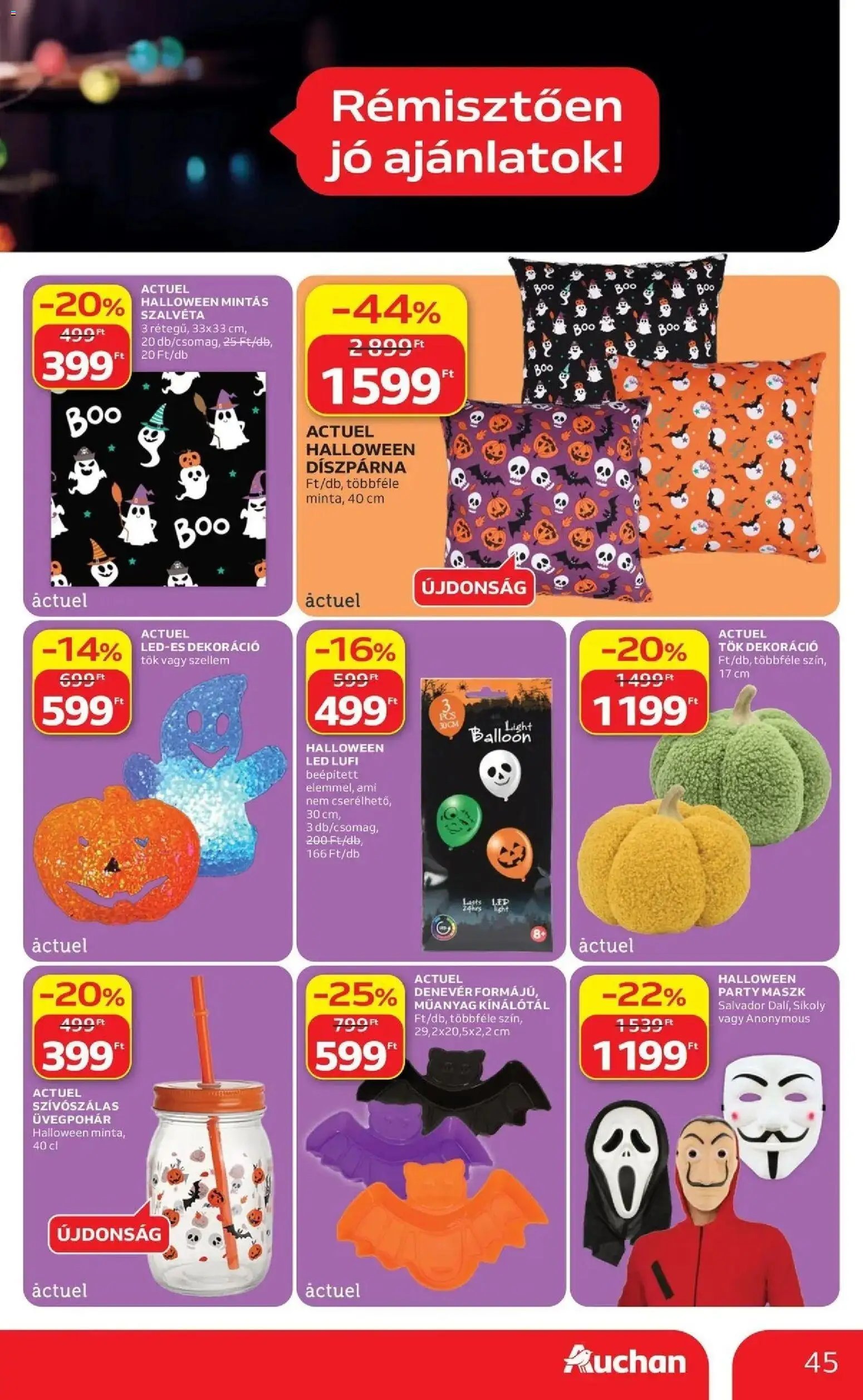 Auchan újság 2026.09.17. Auchan akciós újság Szolnok