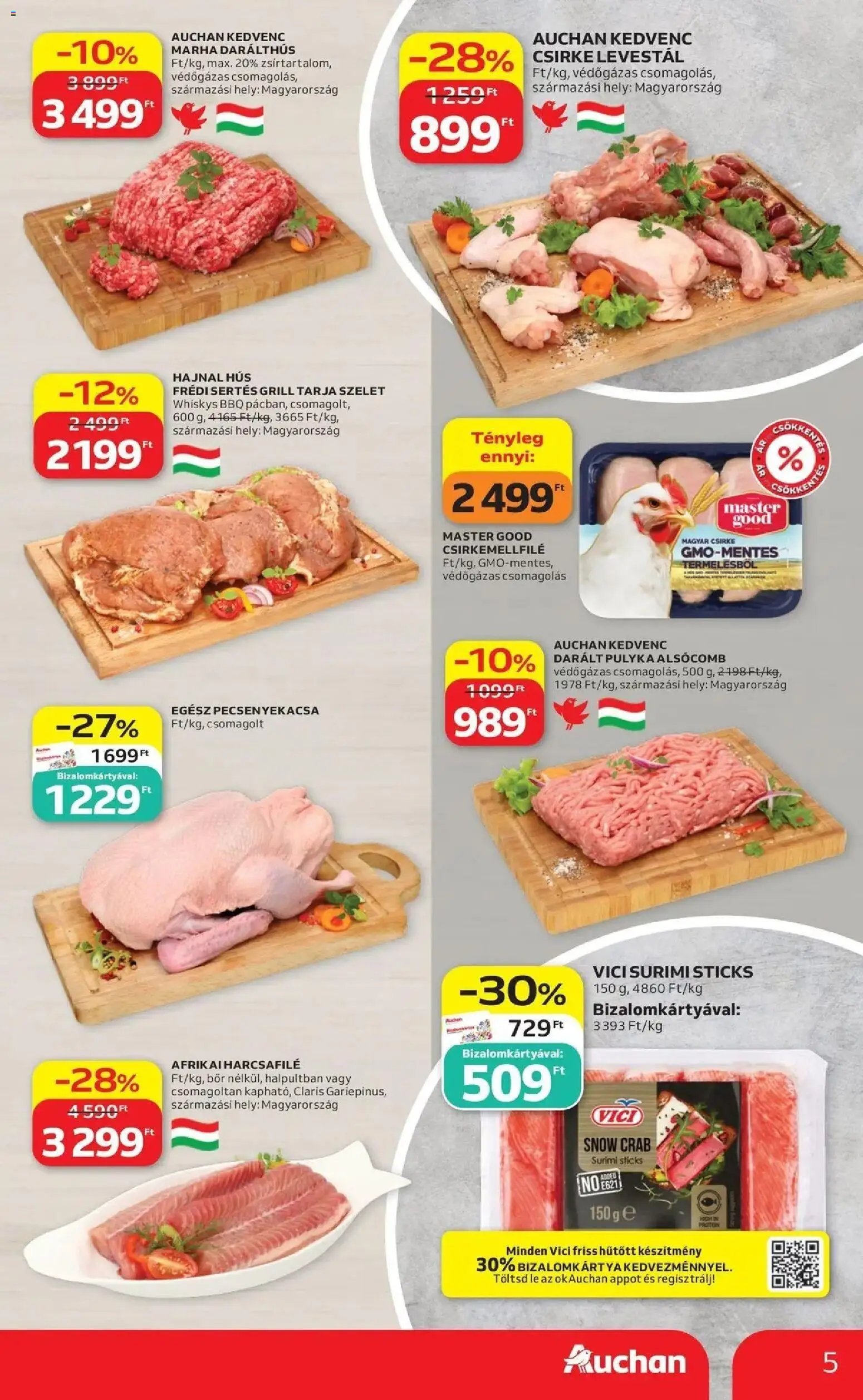 Auchan újság 2026.09.17. Auchan akciós újság Szolnok