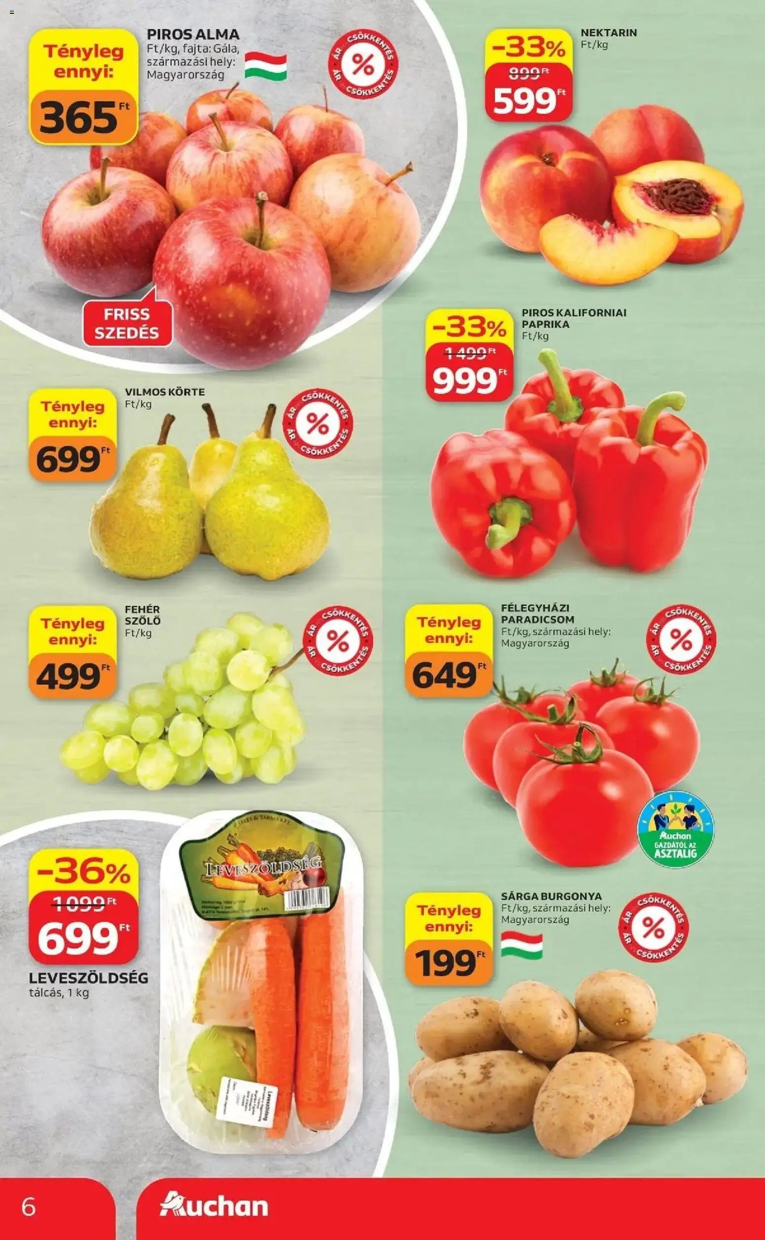 Auchan újság 2026.09.17. Auchan akciós újság Szolnok