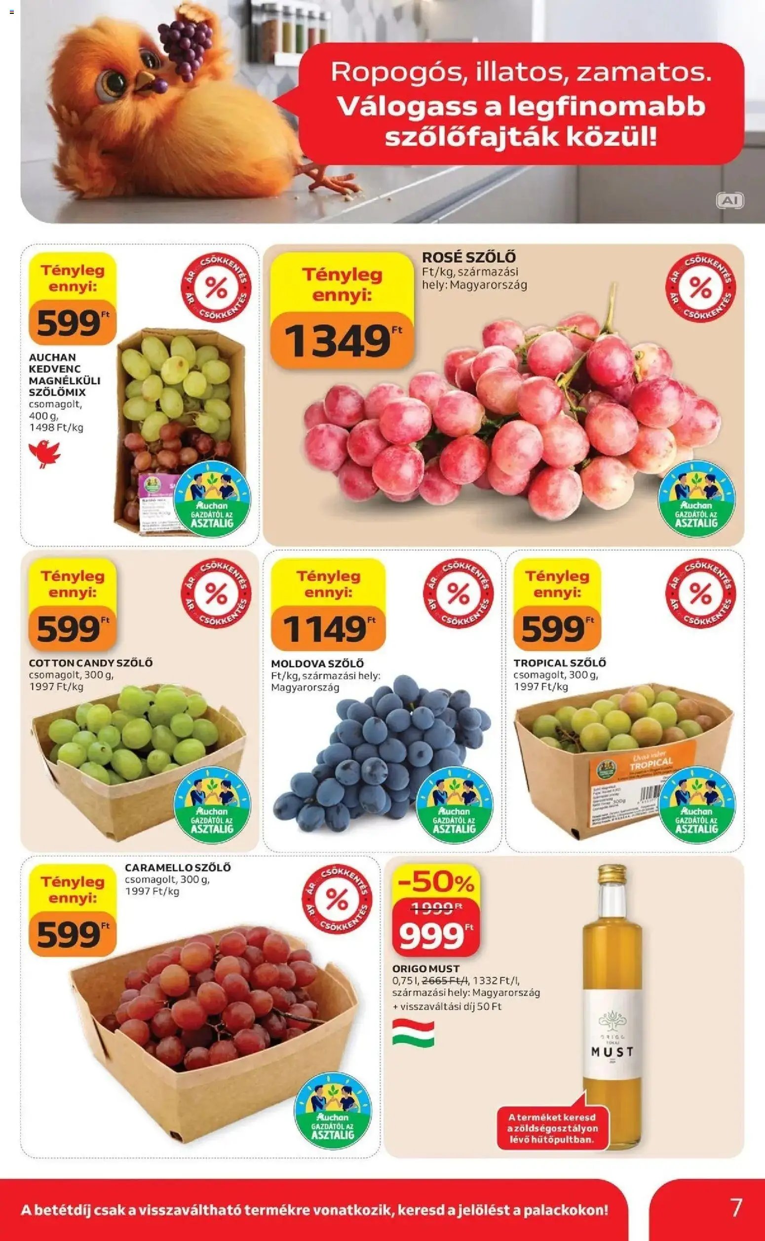 Auchan újság 2026.09.17. Auchan akciós újság Szolnok