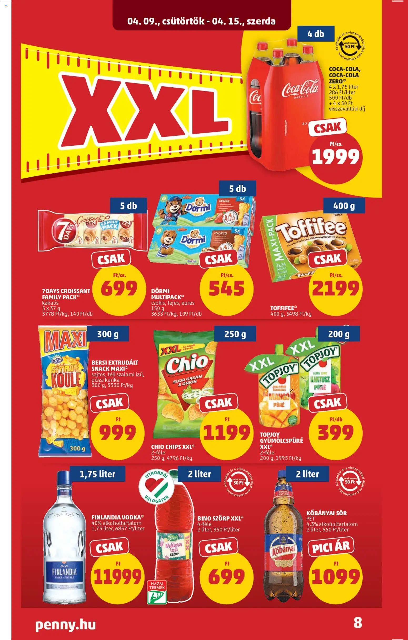 PENNY újság 2026.04.09. PENNY akciós újság (2026-04-09 - 2026-04-15)