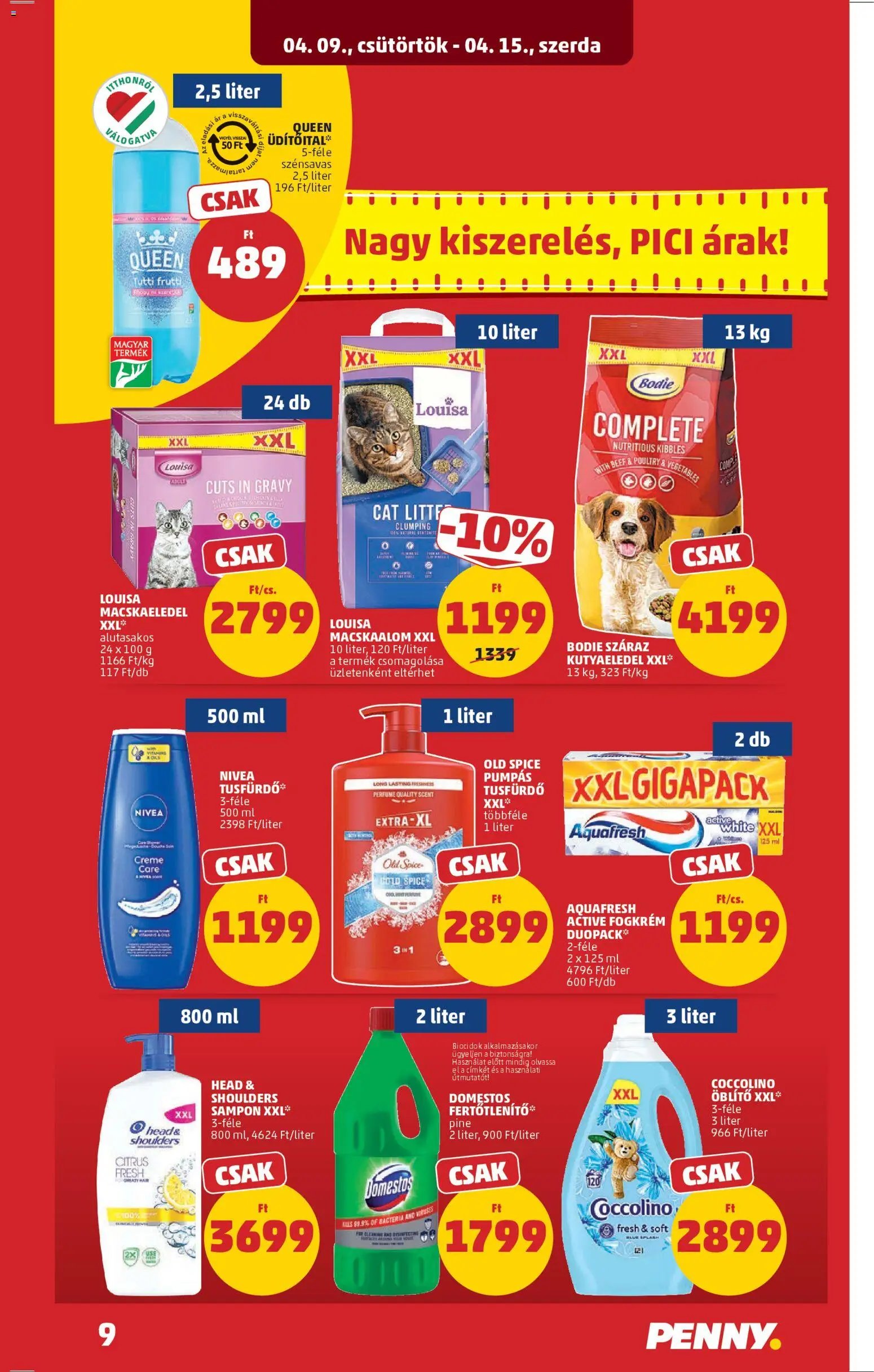 PENNY újság 2026.04.09. PENNY akciós újság (2026-04-09 - 2026-04-15)