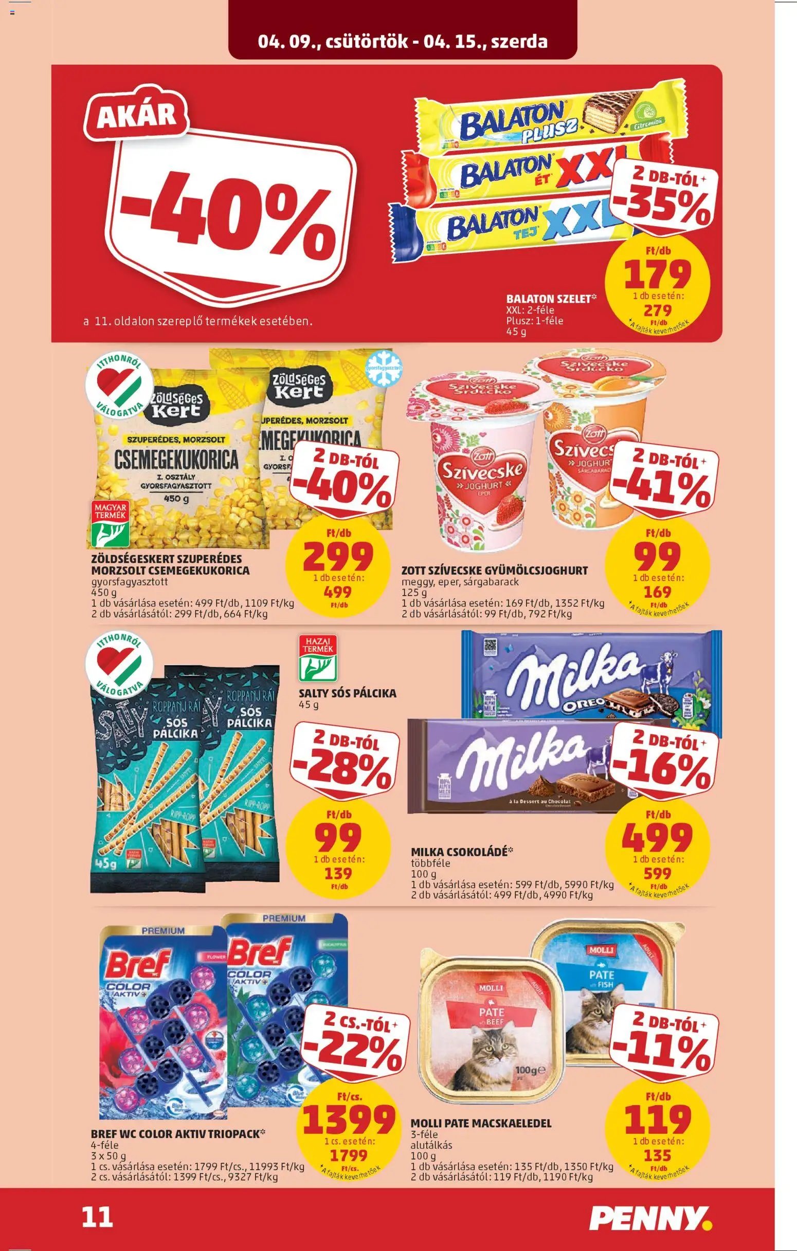 PENNY újság 2026.04.09. PENNY akciós újság (2026-04-09 - 2026-04-15)