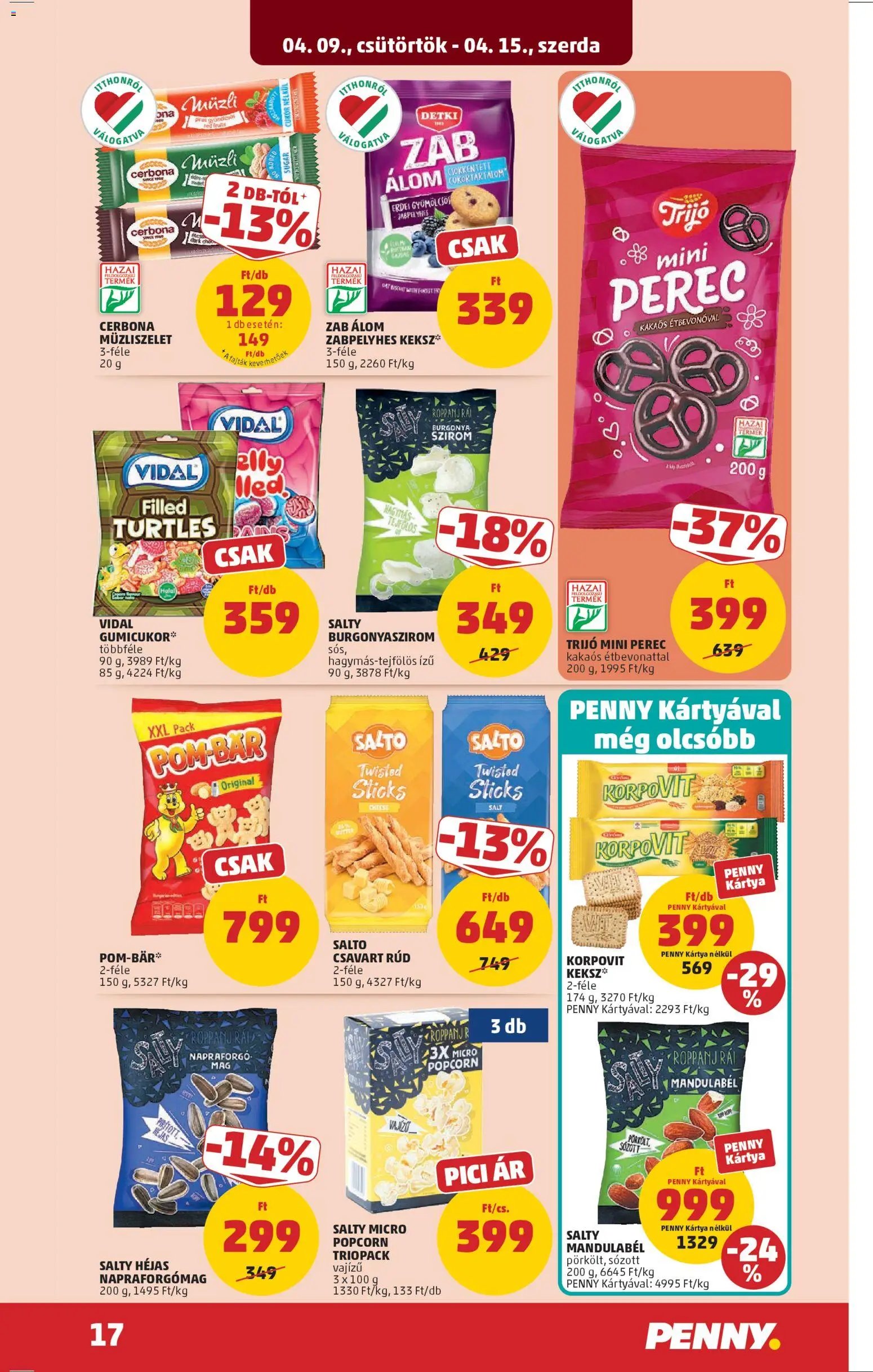 PENNY újság 2026.04.09. PENNY akciós újság (2026-04-09 - 2026-04-15)