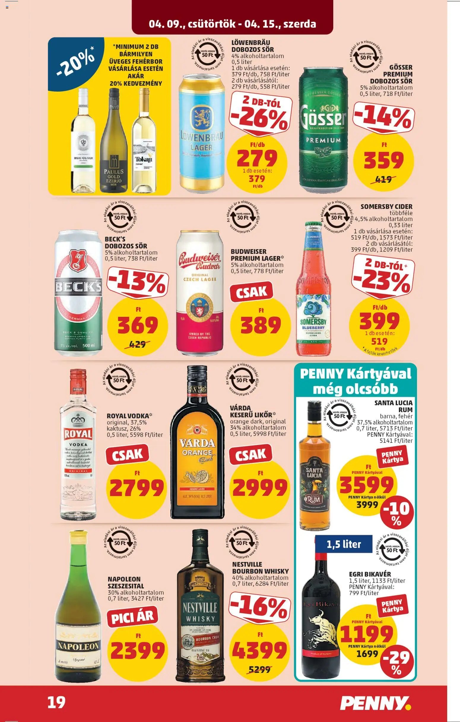 PENNY újság 2026.04.09. PENNY akciós újság (2026-04-09 - 2026-04-15)