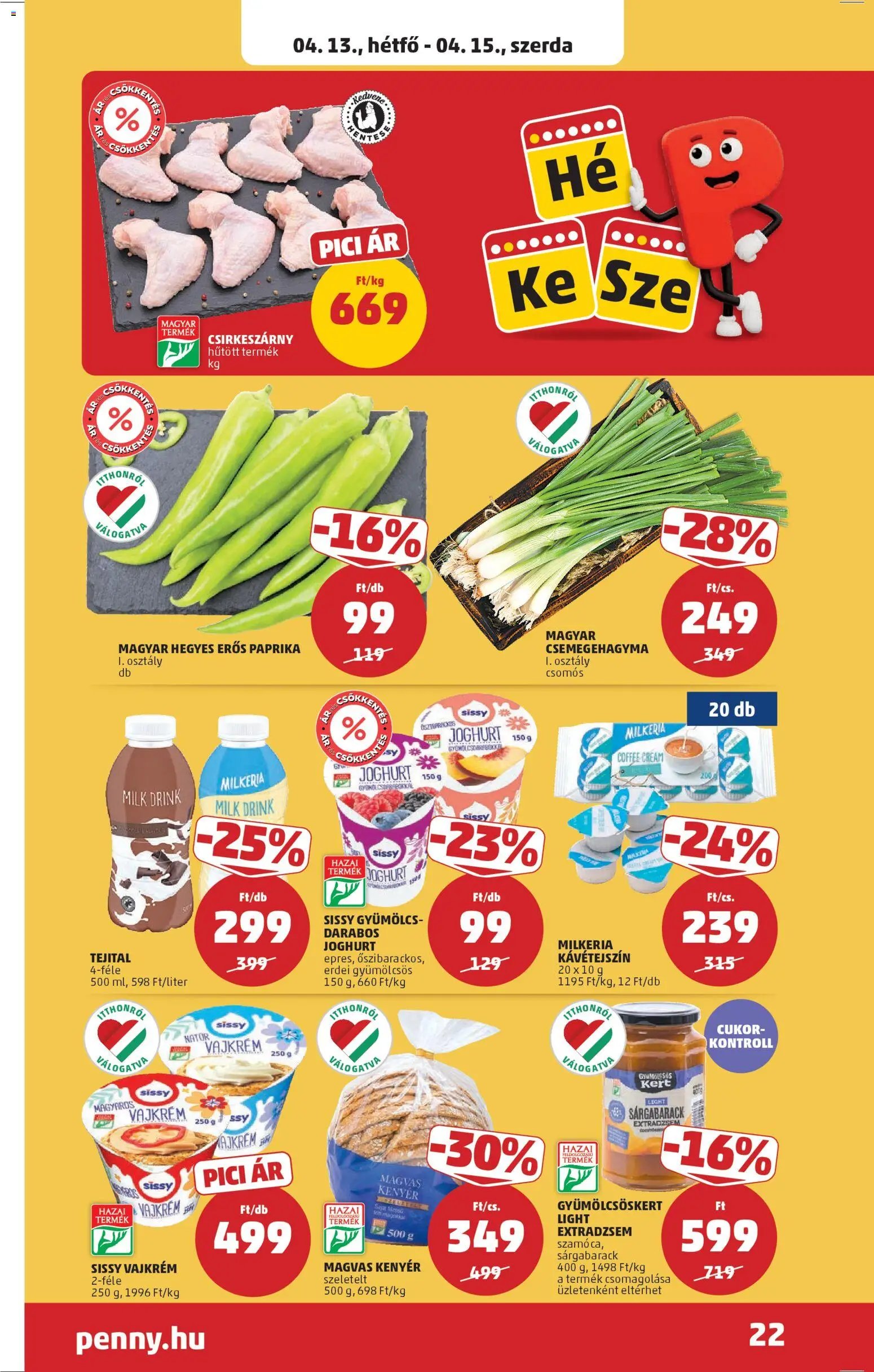 PENNY újság 2026.04.09. PENNY akciós újság (2026-04-09 - 2026-04-15)