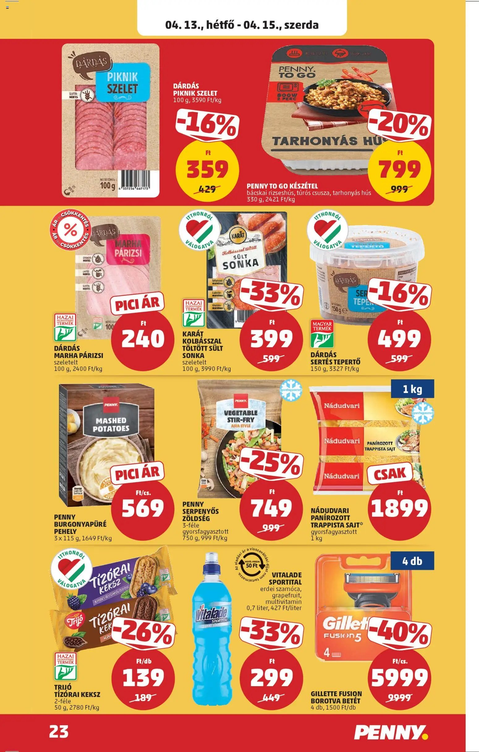 PENNY újság 2026.04.09. PENNY akciós újság (2026-04-09 - 2026-04-15)