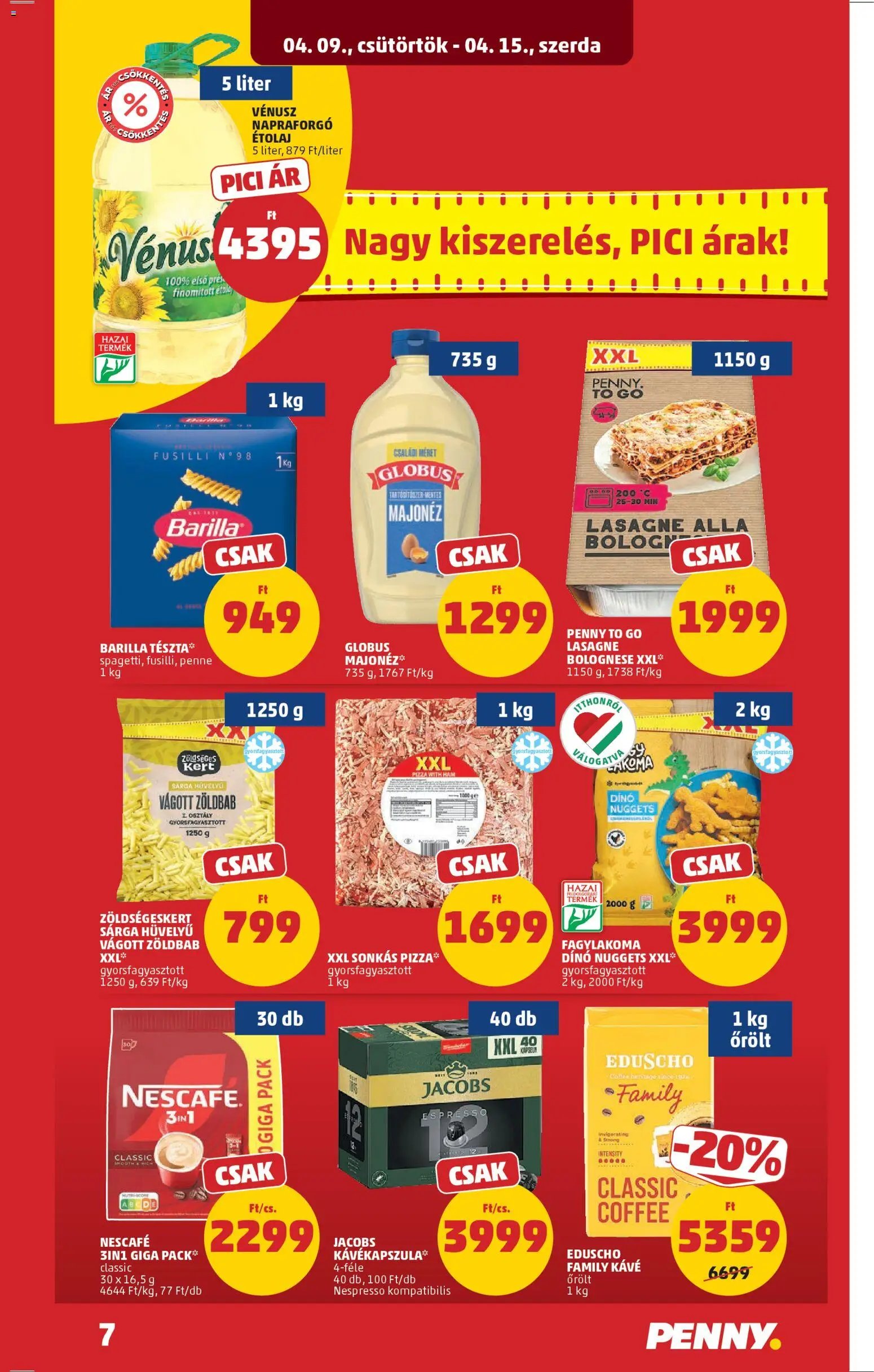 PENNY újság 2026.04.09. PENNY akciós újság (2026-04-09 - 2026-04-15)