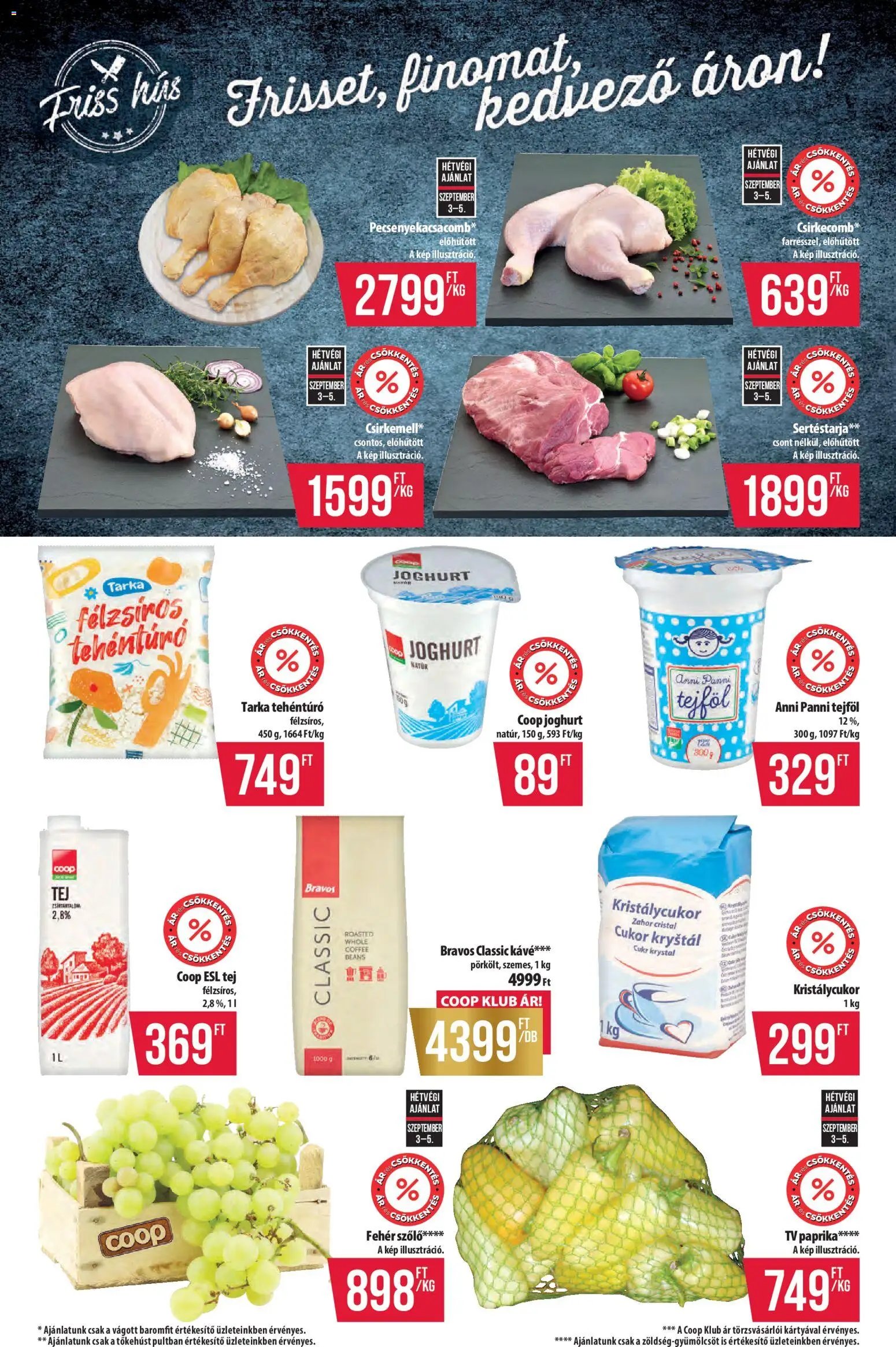 COOP újság 2026.09.03. COOP - Abc & Szuper / Tisza
