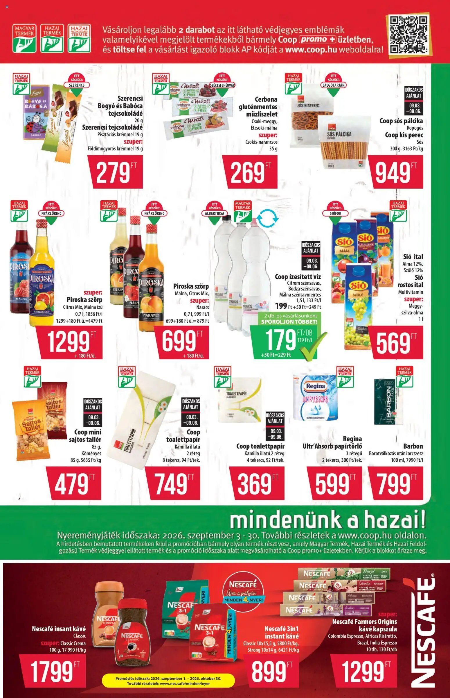 COOP újság 2026.09.03. COOP - Abc & Szuper / Tisza