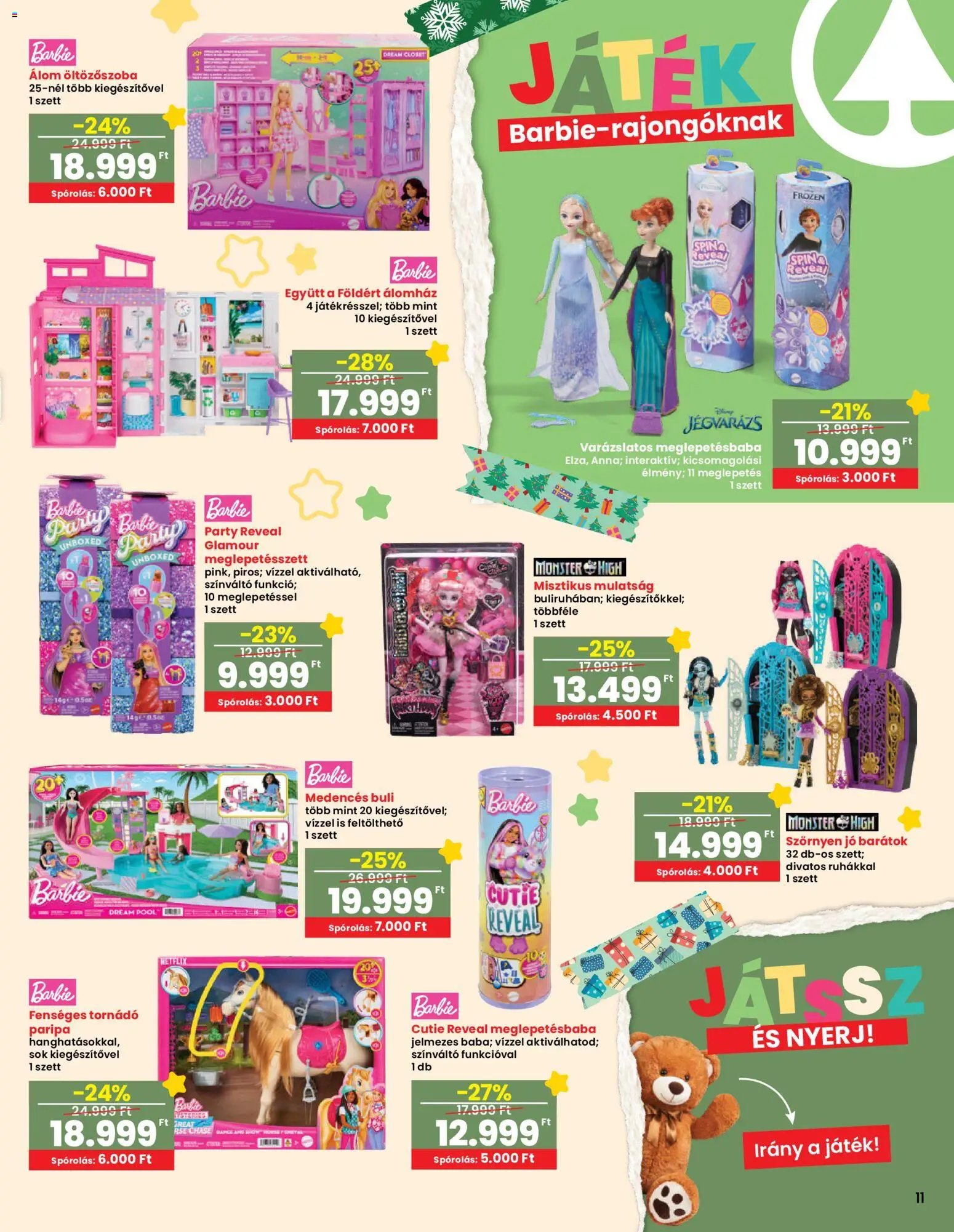 Interspar újság 2025.11.13. Játék katalógus (2025-11-13 - 2025-12-27)