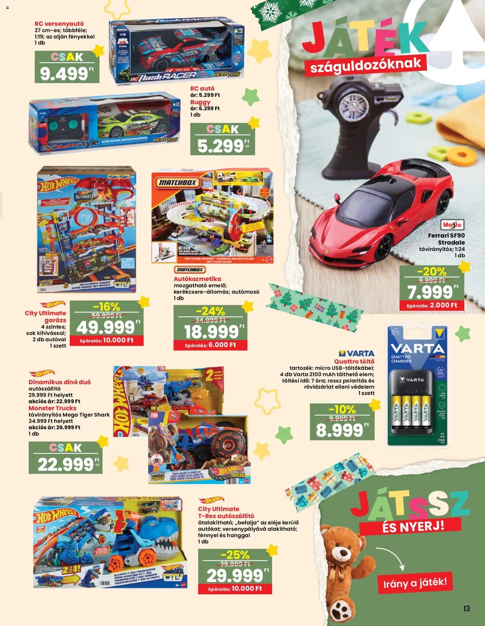 Interspar újság 2025.11.13. Játék katalógus (2025-11-13 - 2025-12-27)