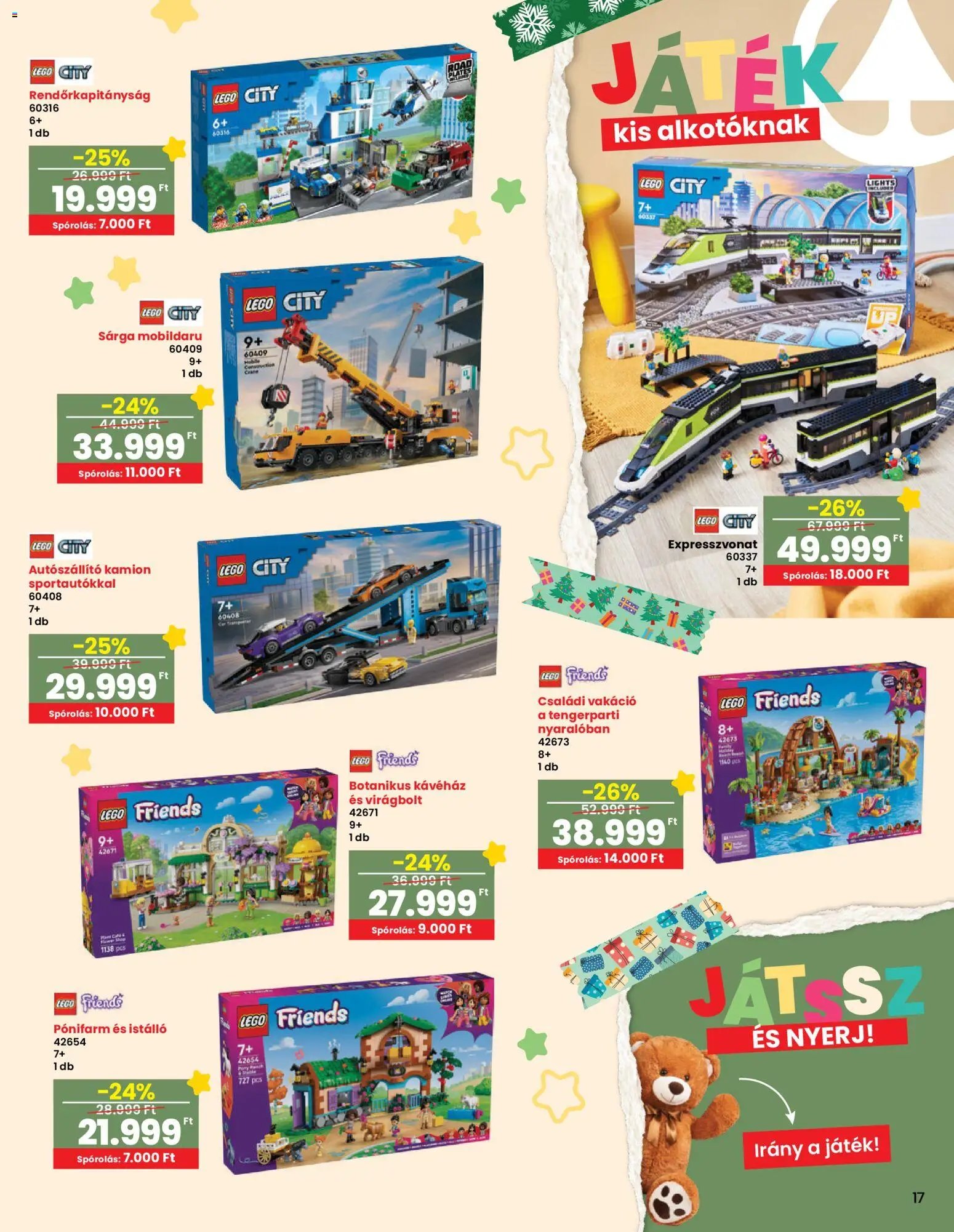 Interspar újság 2025.11.13. Játék katalógus (2025-11-13 - 2025-12-27)