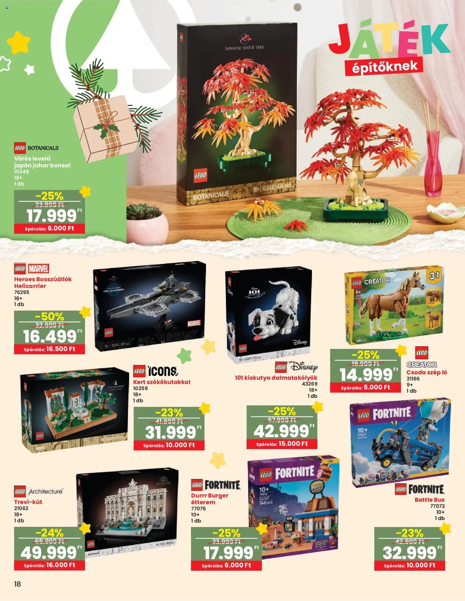 Interspar újság 2025.11.13. Játék katalógus (2025-11-13 - 2025-12-27)