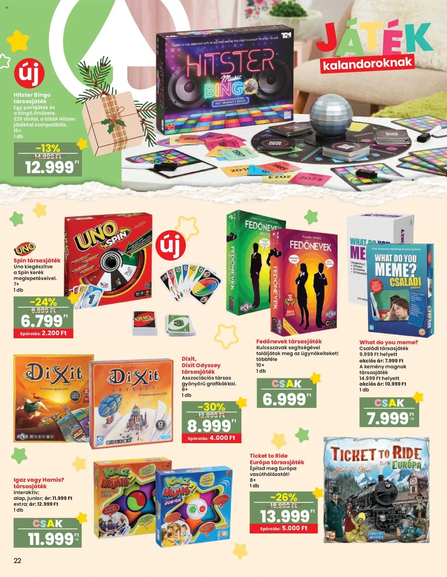 Interspar újság 2025.11.13. Játék katalógus (2025-11-13 - 2025-12-27)