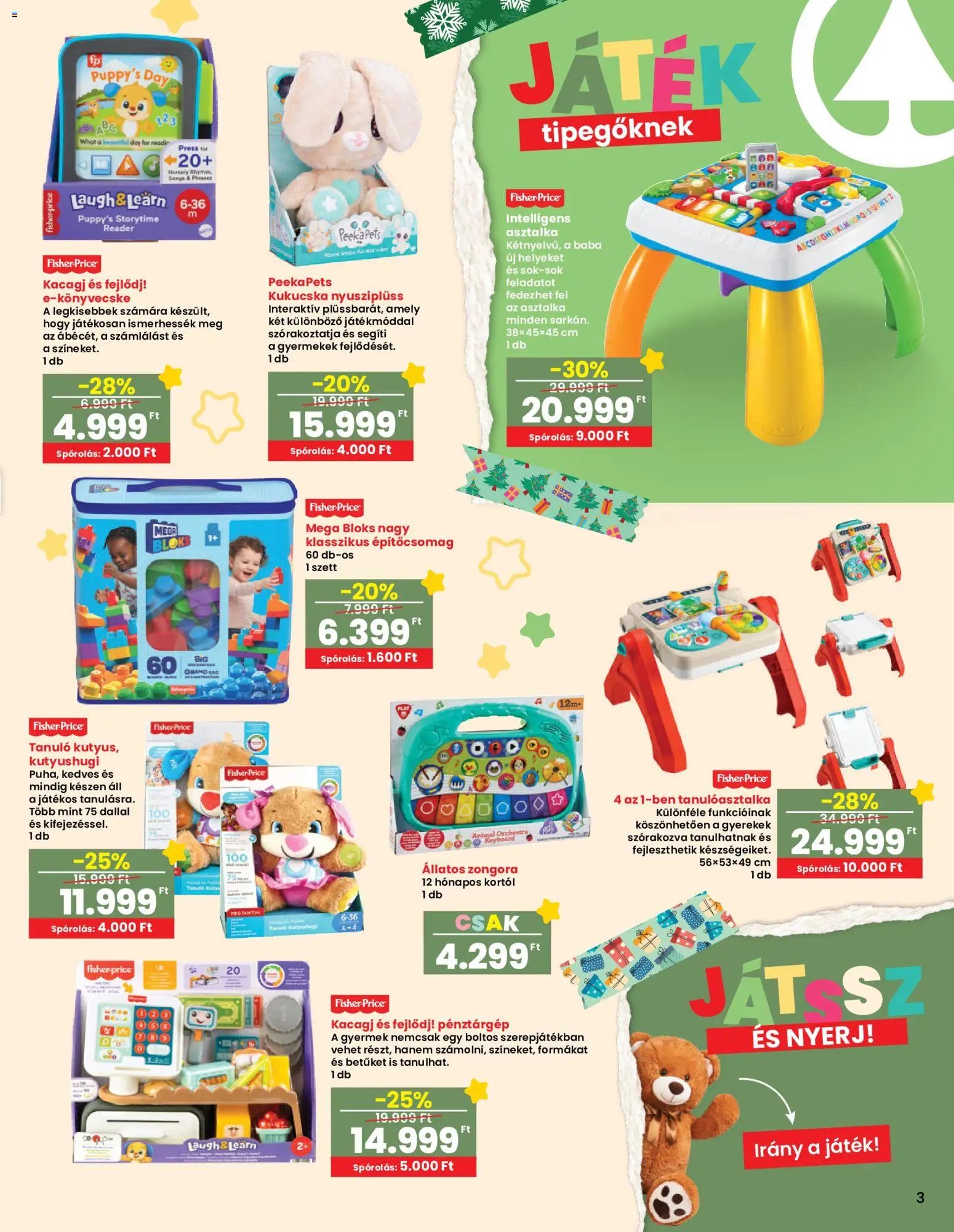 Interspar újság 2025.11.13. Játék katalógus (2025-11-13 - 2025-12-27)