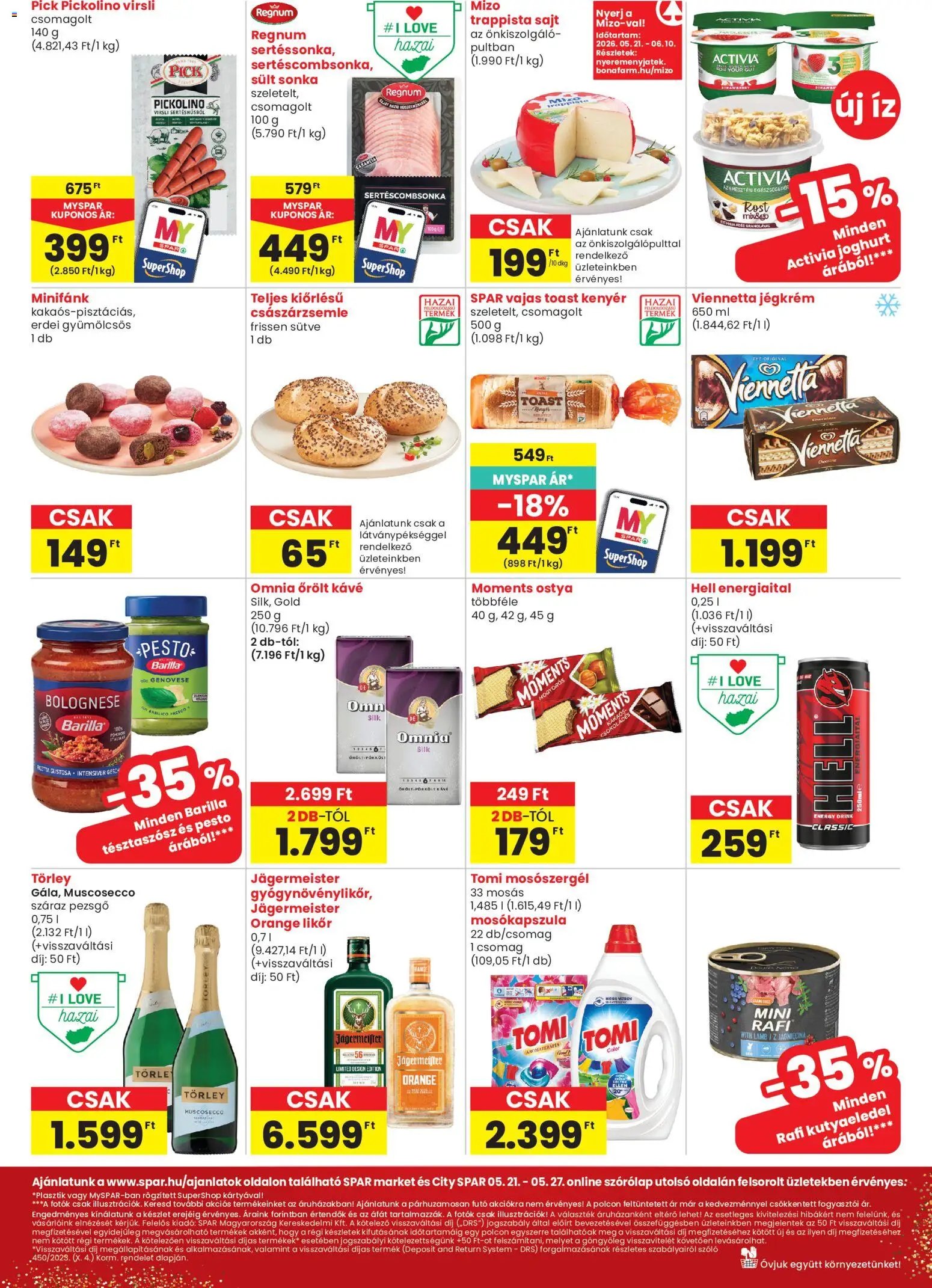 Spar Market újság 2026.05.21. Spar Market akciós újság (2026-05-21 - 2026-05-27)