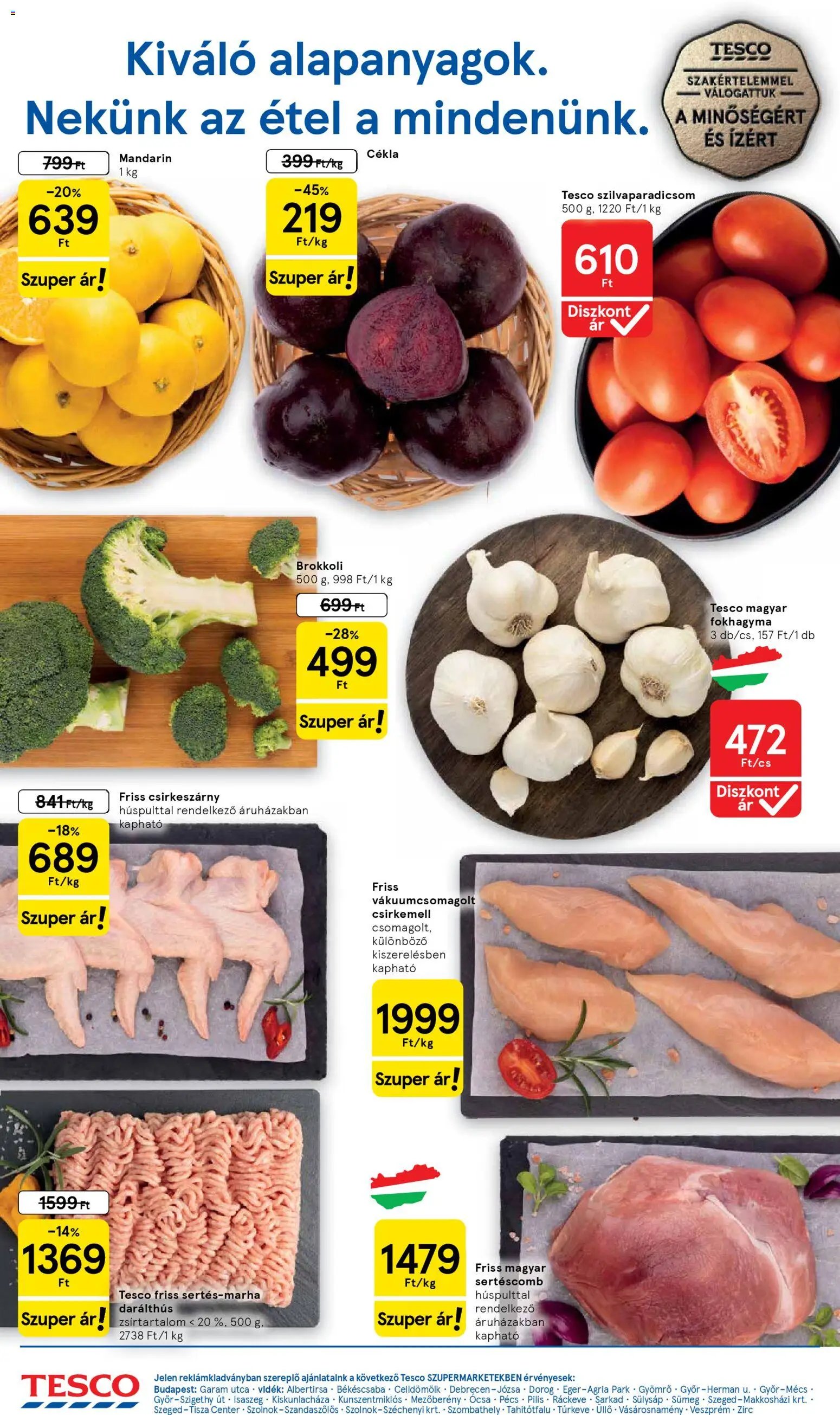 Tesco újság 2026.01.08. Szupermarket akciós újság (2026-01-08 - 2026-01-14)